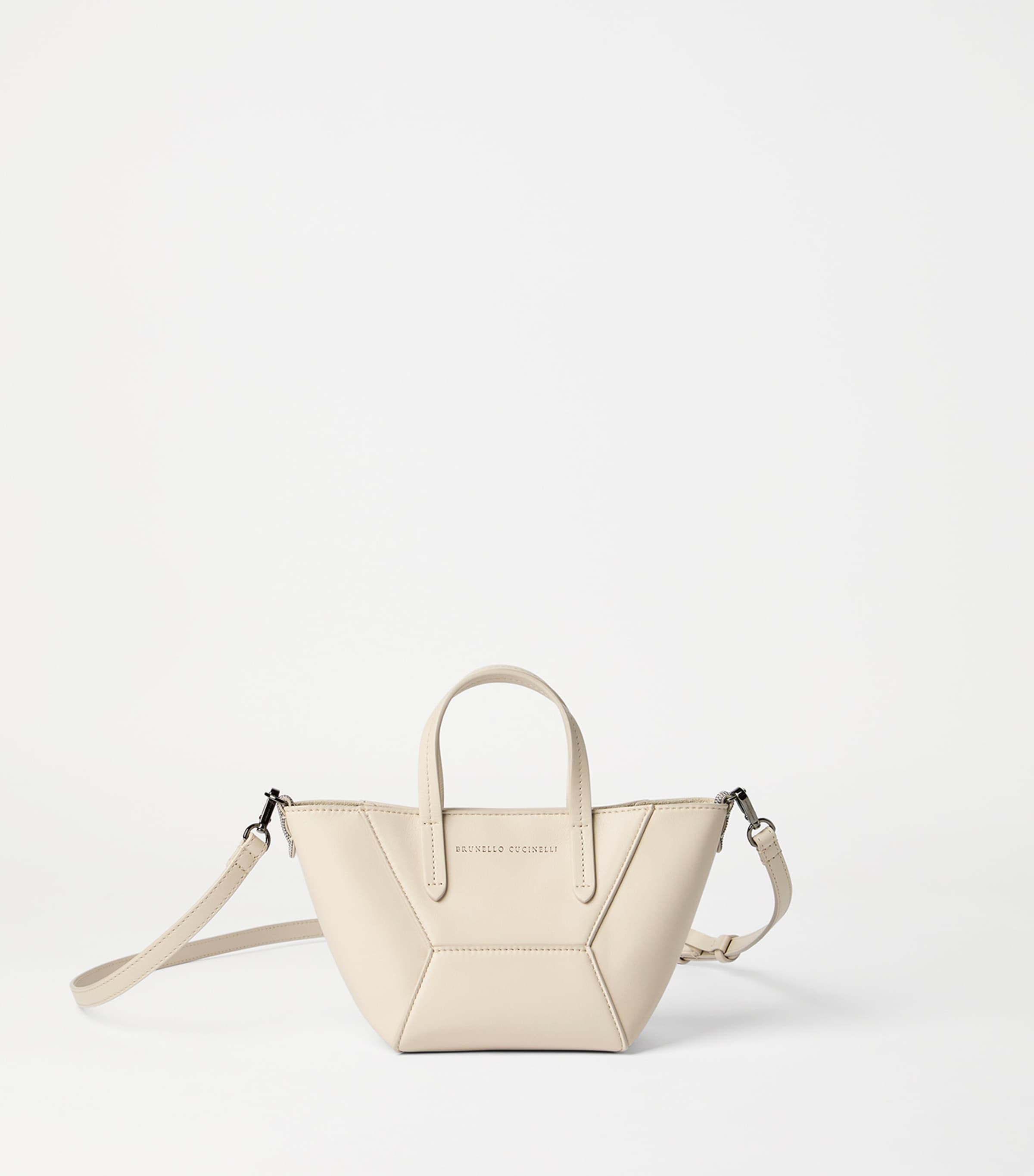 Mini Calfskin BC Duo Tote Bag C8905 Image 4