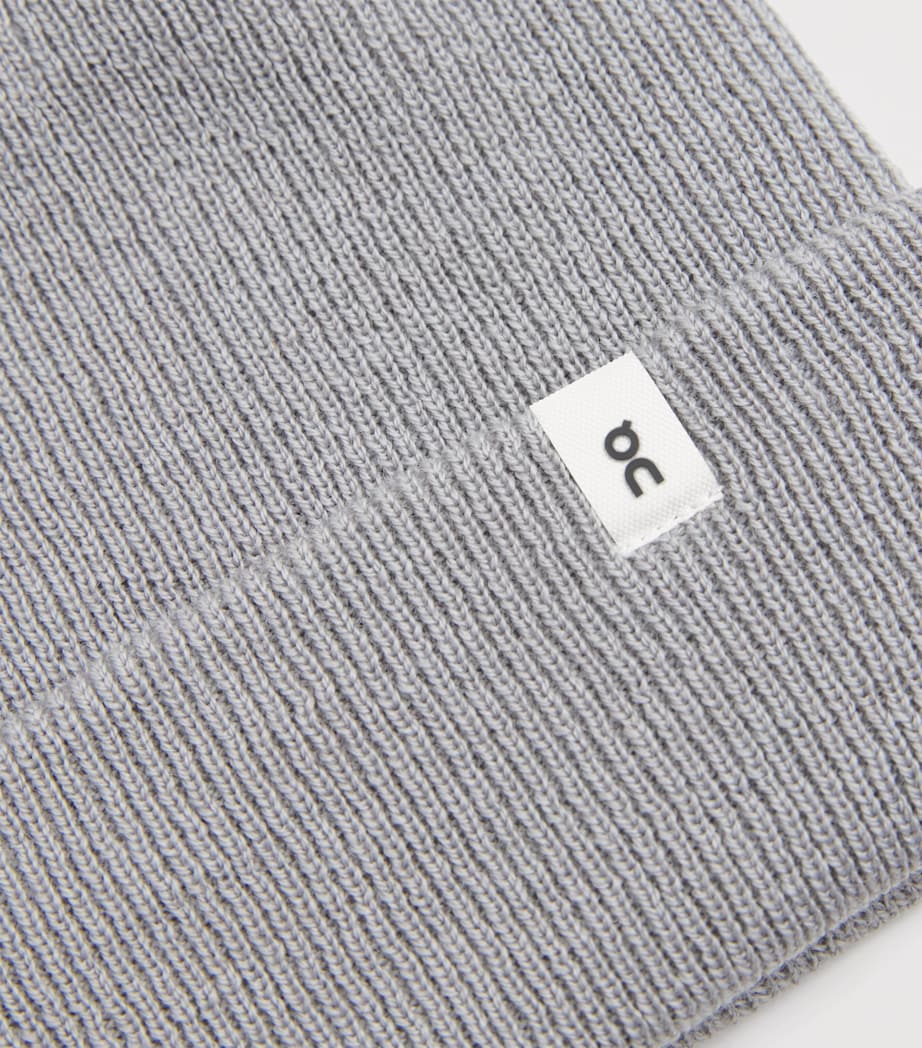 Merino Wool Beanie LUNAR Image 3