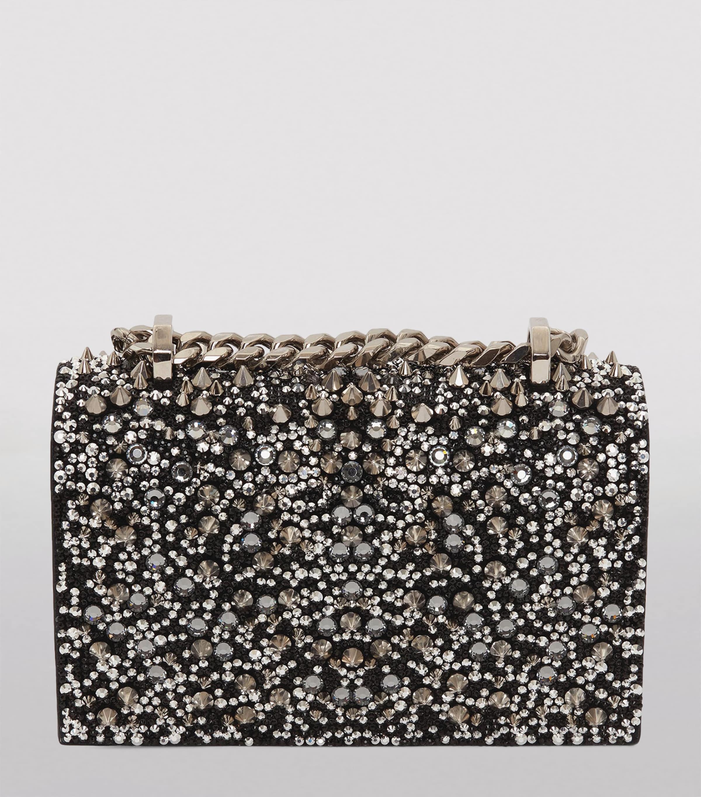 Mini Leather Jewelled Satchel 1000 Image 4