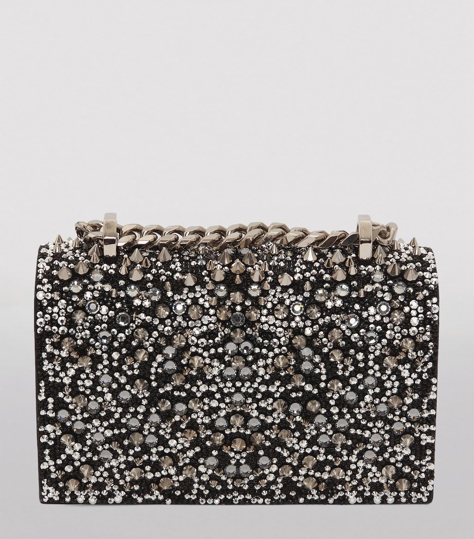 Mini Leather Jewelled Satchel 1000 Image 4