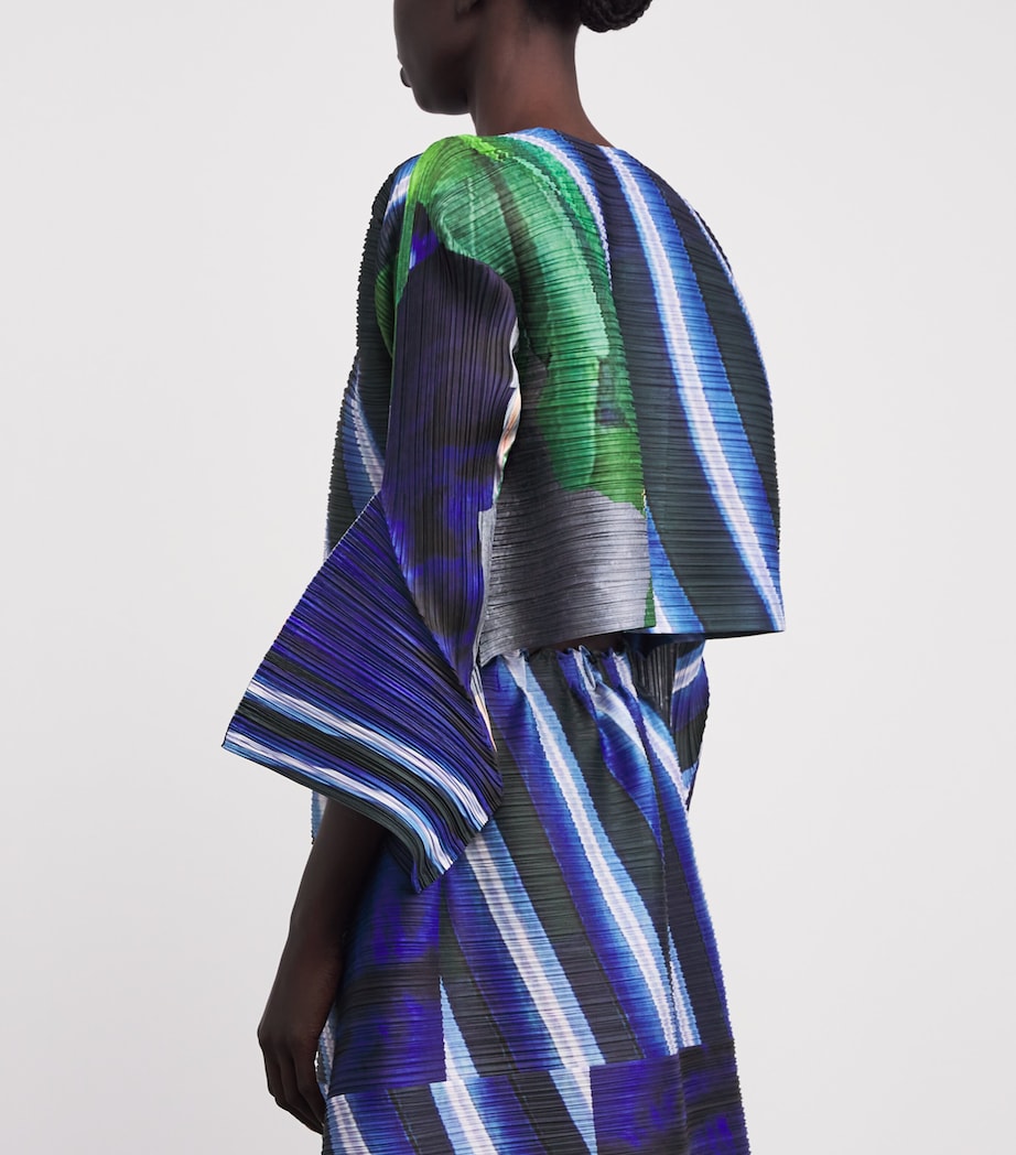 City Collage Cardigan GREY X NAVY Image 4