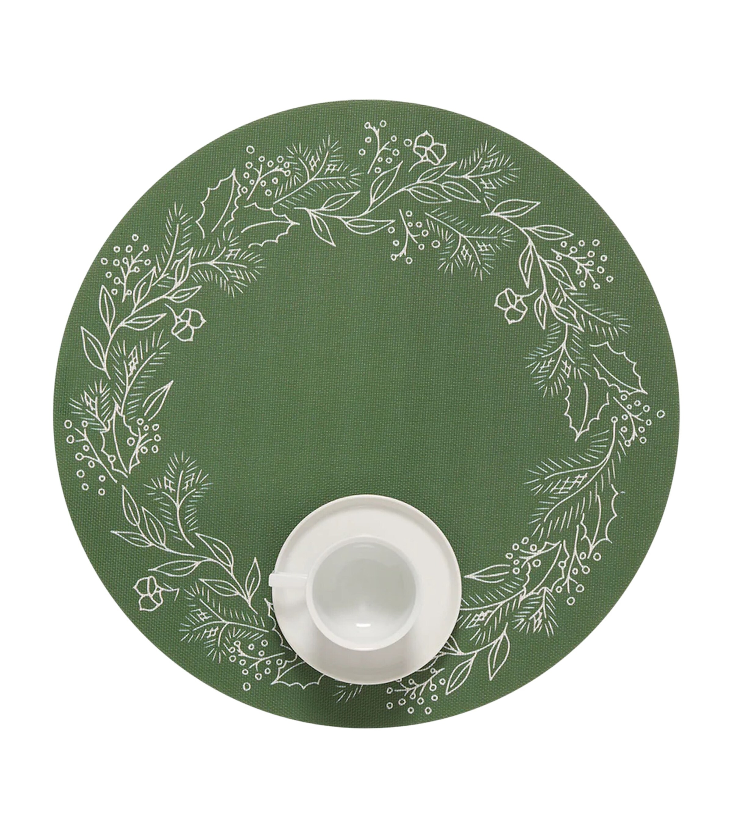 x Martha Stewart Wreath Placemat (38cm) ELM Image 2