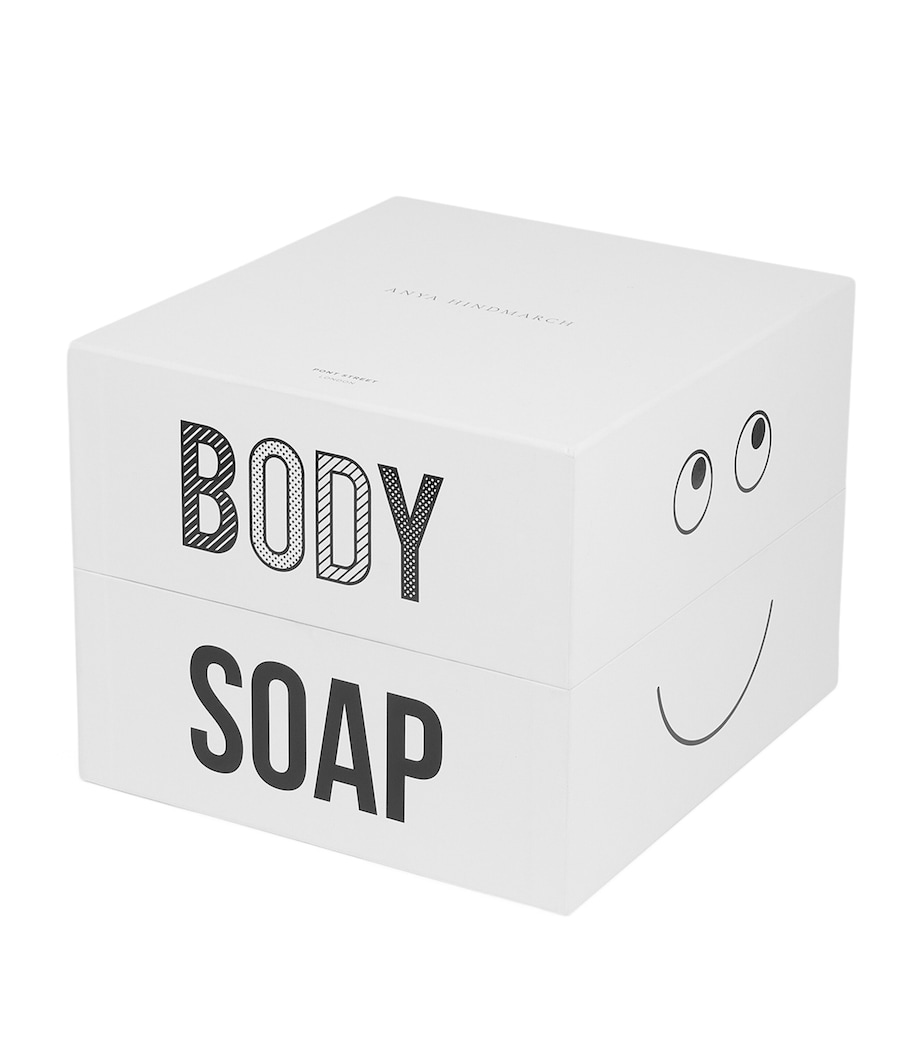 Bone China Hand and Body Wash Dispenser Set WHITE Image 3