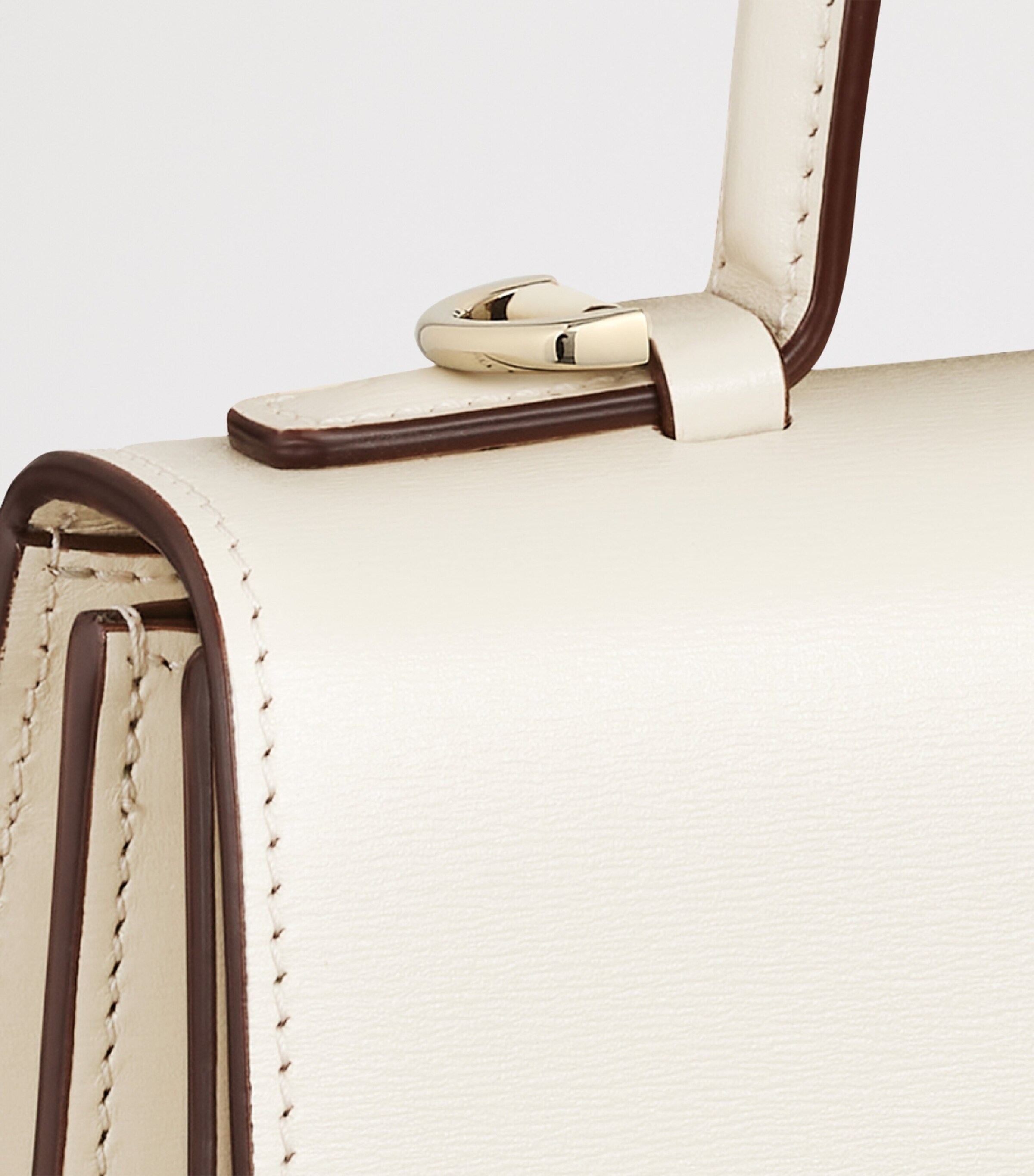 Small Panthère C de Cartier Top-Handle Bag SALT WHITE Image 4