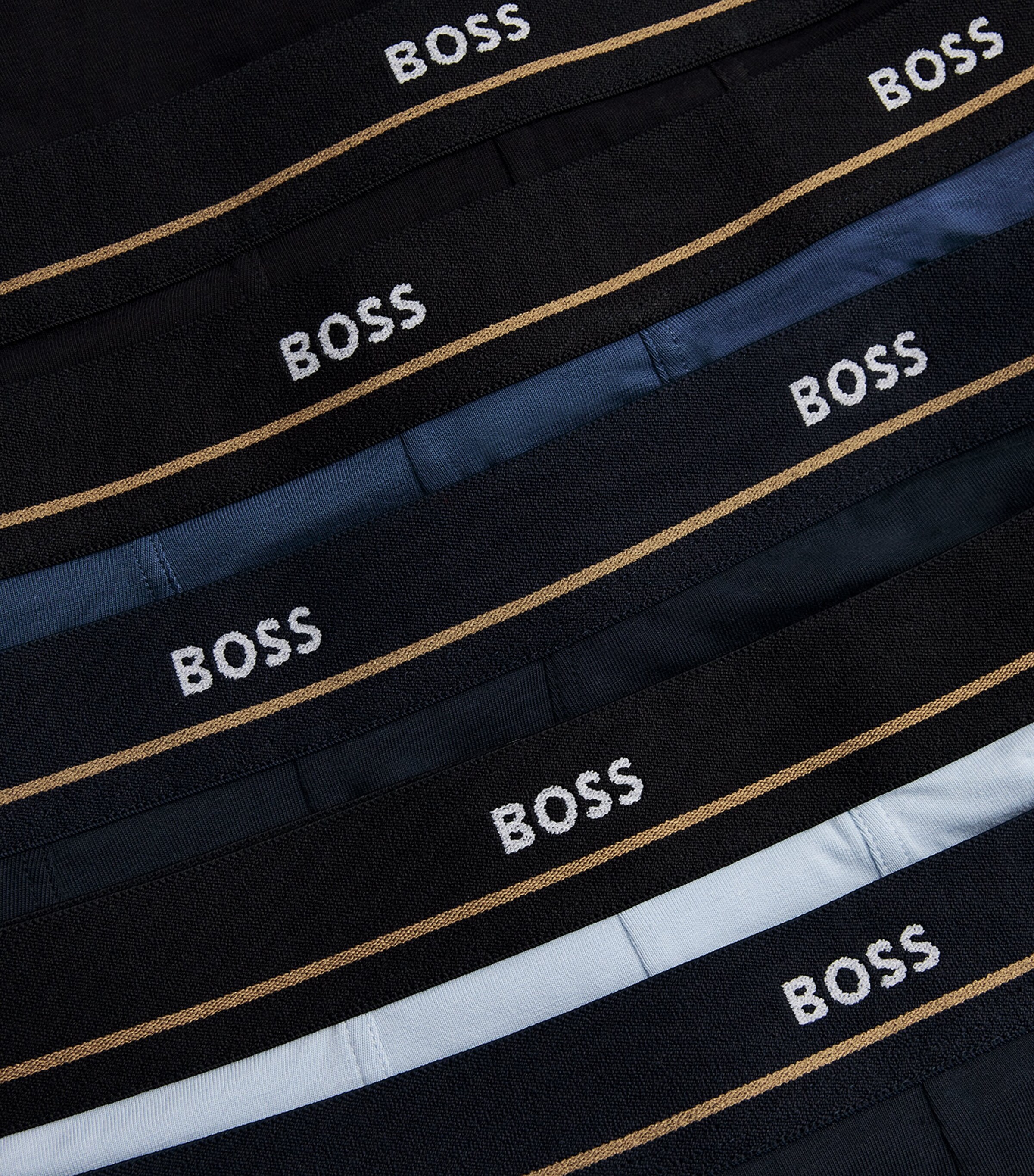 Stretch-Cotton Essential Trunks (Pack of 5) 983-OPEN MISC Image 5