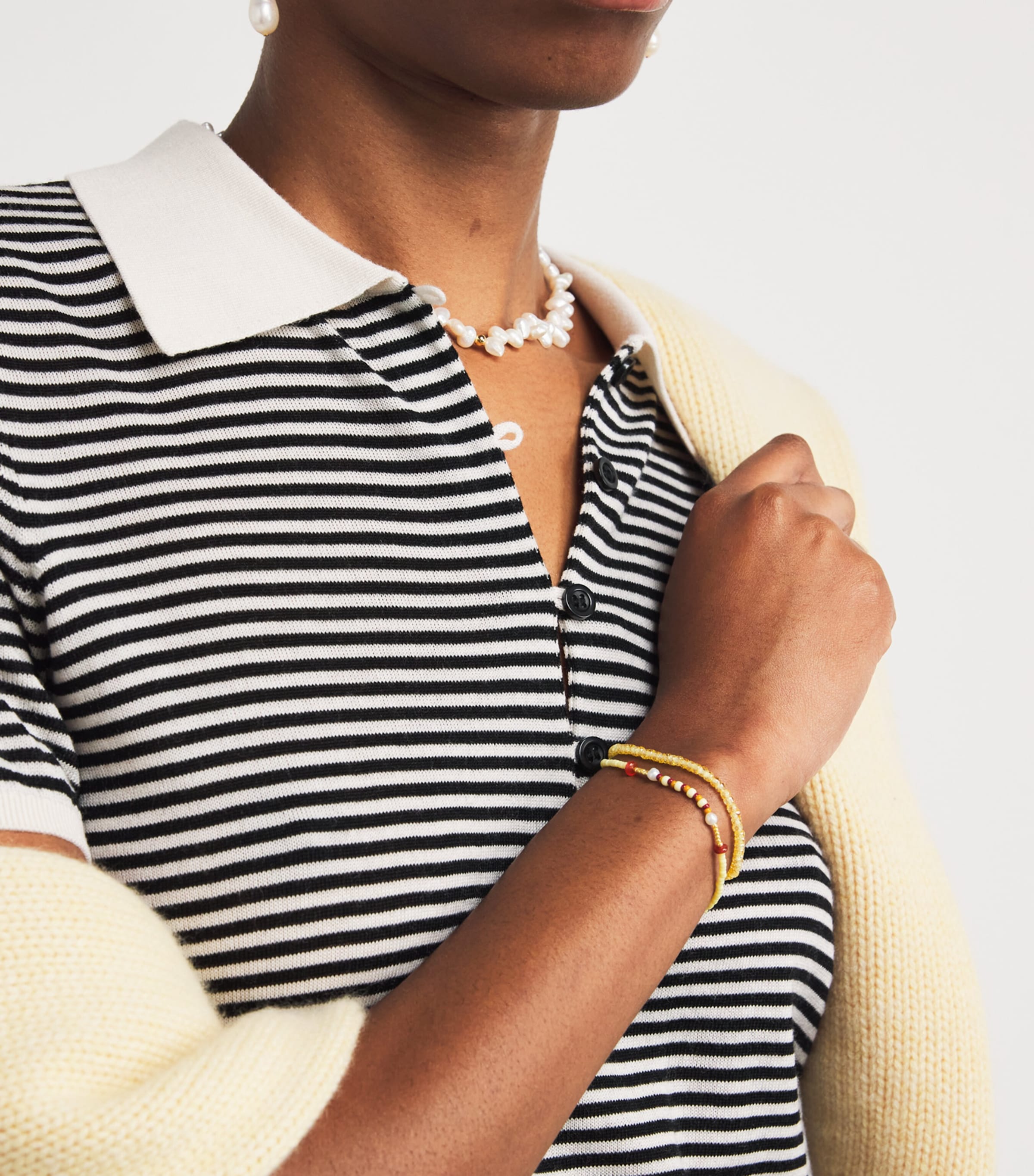 Gold-Plated Dizzy Moon Bracelet HAZEL Image 2