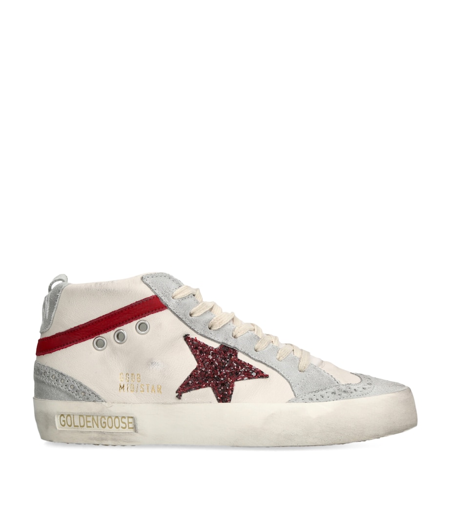 Leather Mid Star Low-Top Sneakers WHITE/OTH Image 1