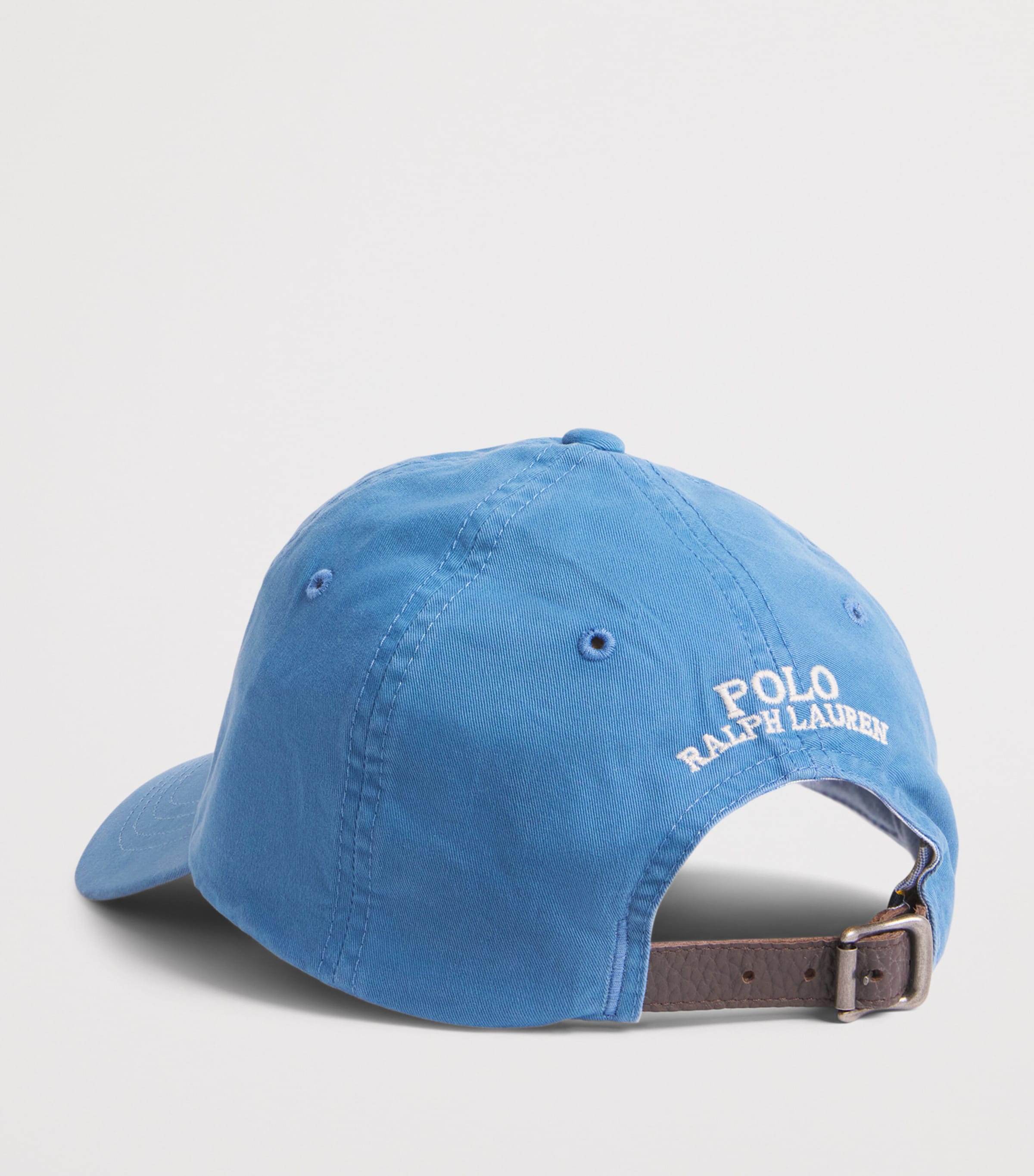 Polo Ralph Lauren Cotton Polo Pony Baseball Cap Delta Blue Image 3