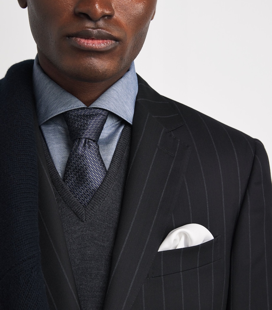 Silk Geometric Jacquard Tie F6016 Image 2