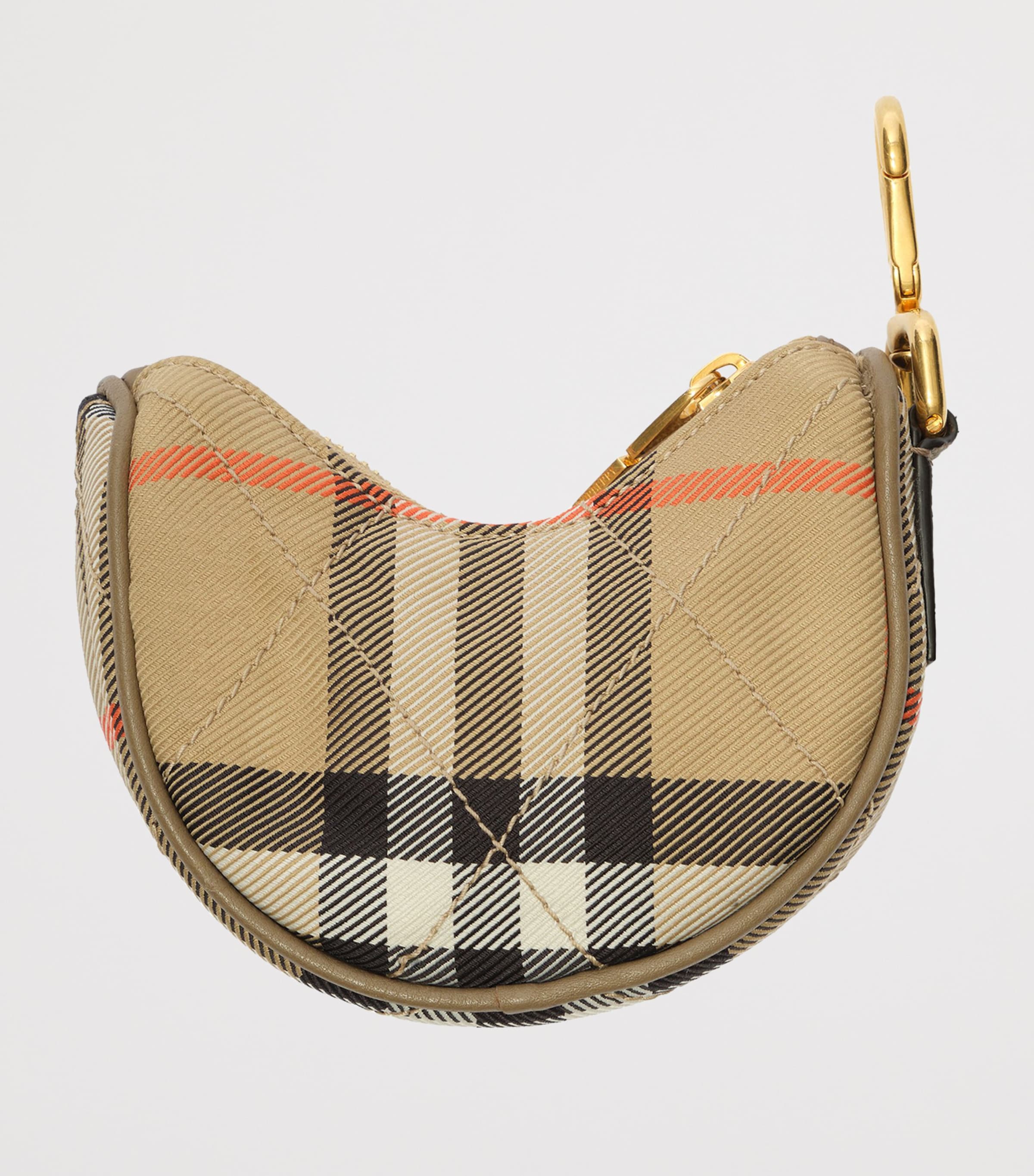 Burberry Horseshoe Cross-Body Bag Charm Sand Image 2