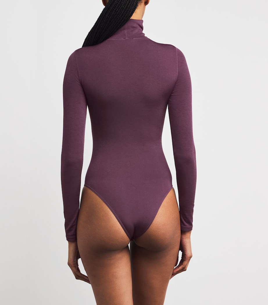 Rollneck Colorado Bodysuit 3238 AUBERGINE Image 3