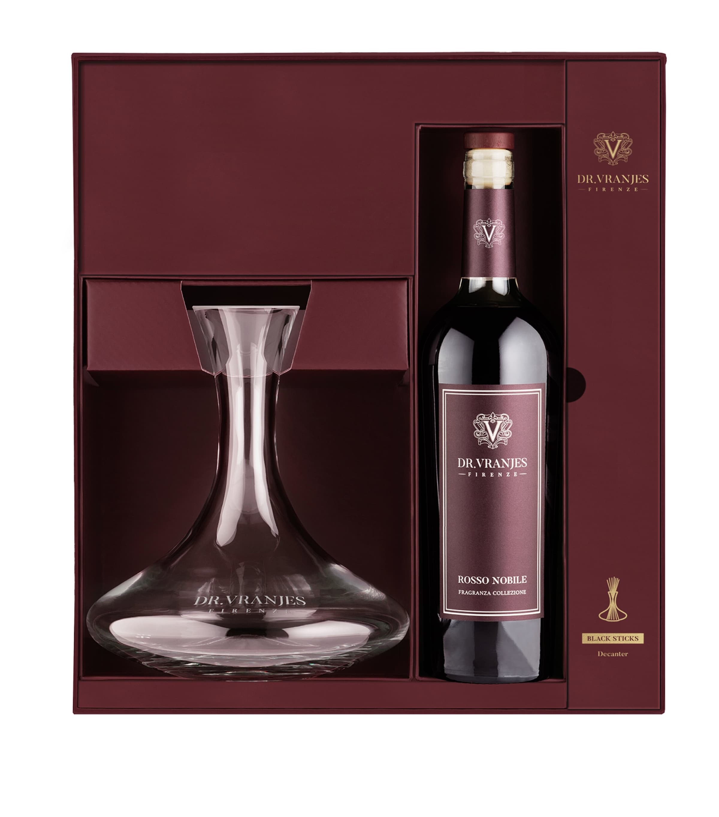 Dr. Vranjes Firenze Rosso Nobile Diffuser (750ml) Burgundy Image 2