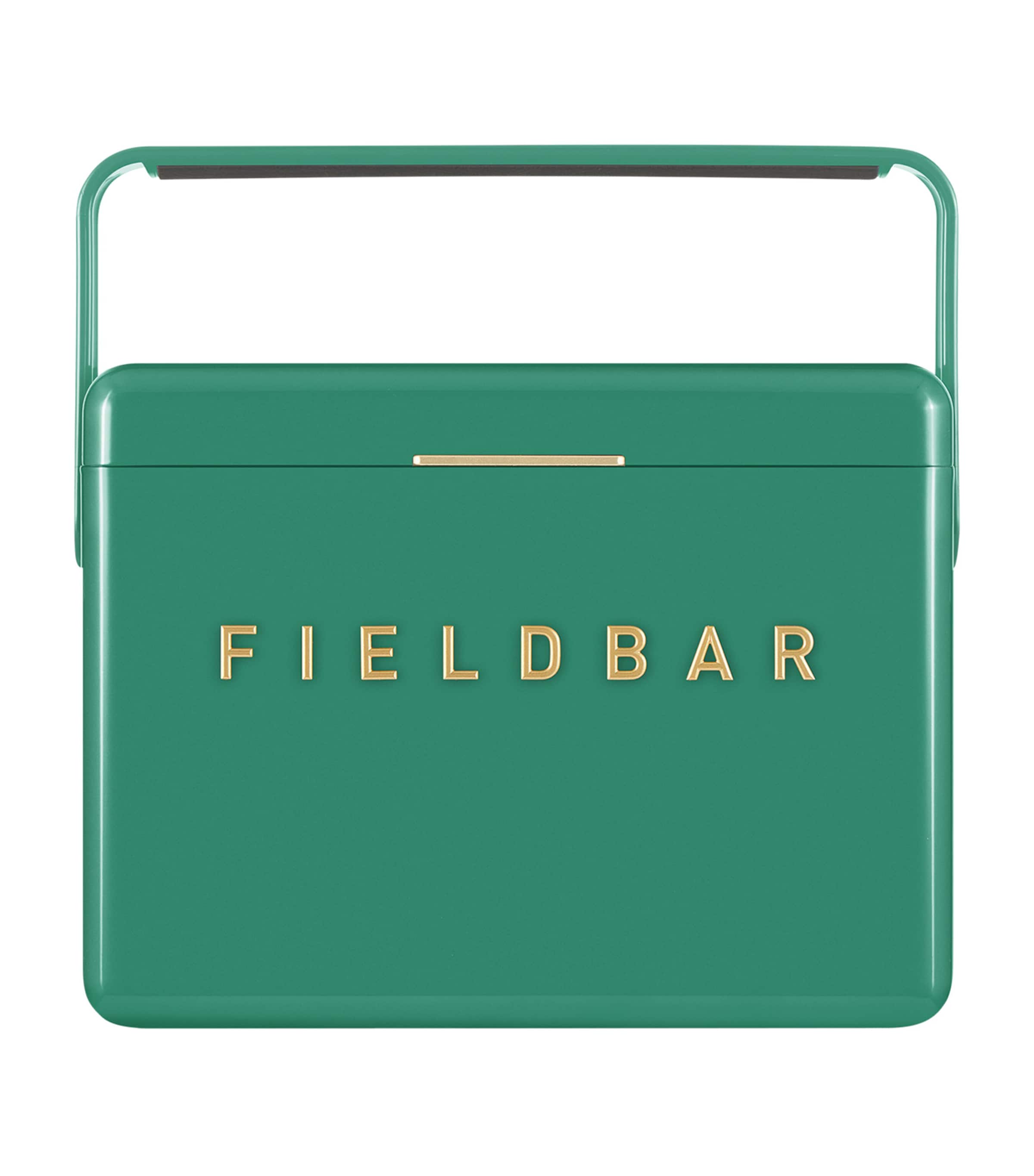Mini Bar Cooler Box with Leather Sling (4L) GREEN Image 1