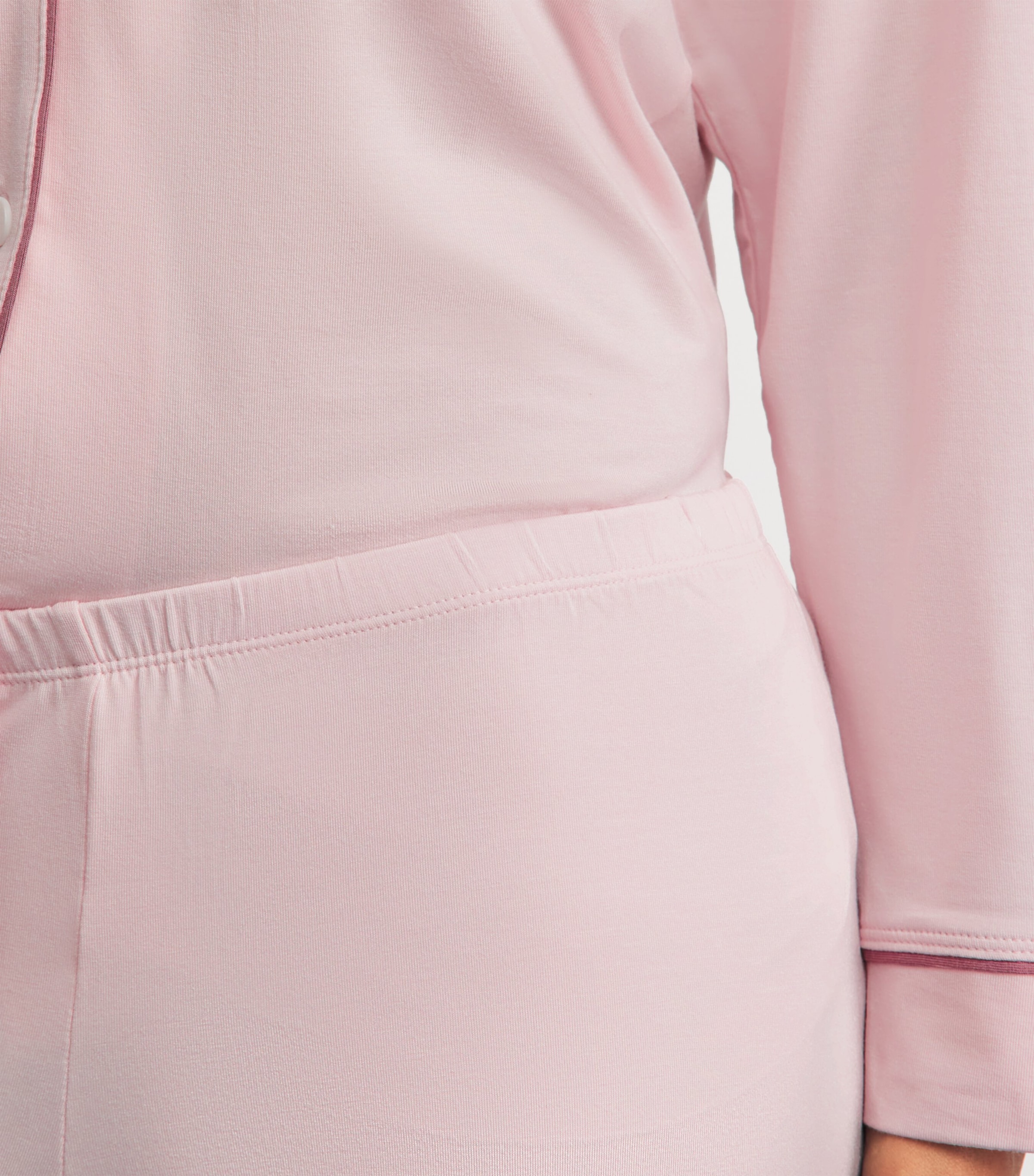 Eberjey Womens Gisele Pyjama Set Ppfig Pale Pink Image 3