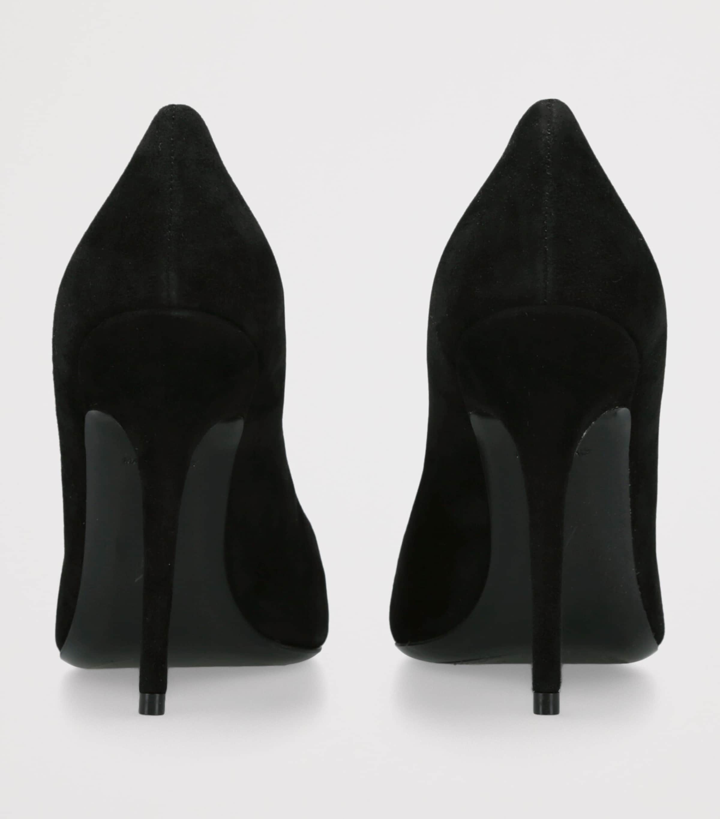 Suede Barbara Pumps 105 BLACK Image 2