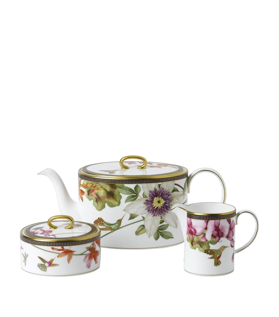 3-Piece Hummingbird Tea Set MULTI Image 1
