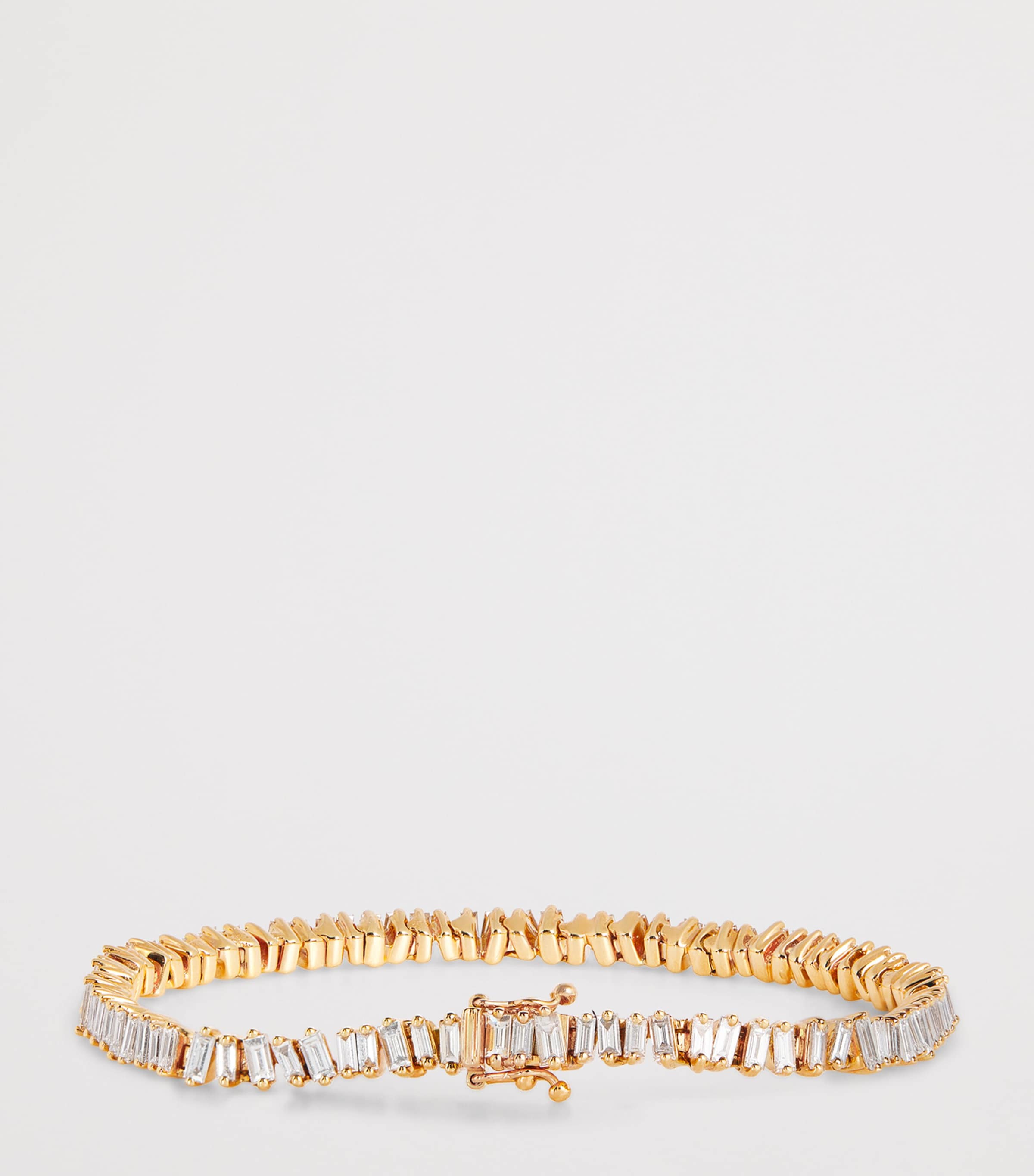 Suzanne Kalan Rose Gold and Diamond Classic Tennis Bracelet Rg/wd Image 2