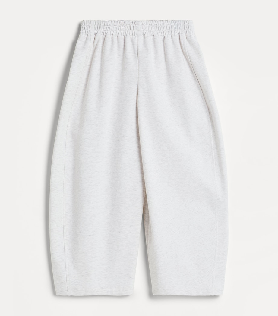 Brunello Cucinelli Kids Cotton Wide-Leg Sweatpants (4-6 Years) Image 2