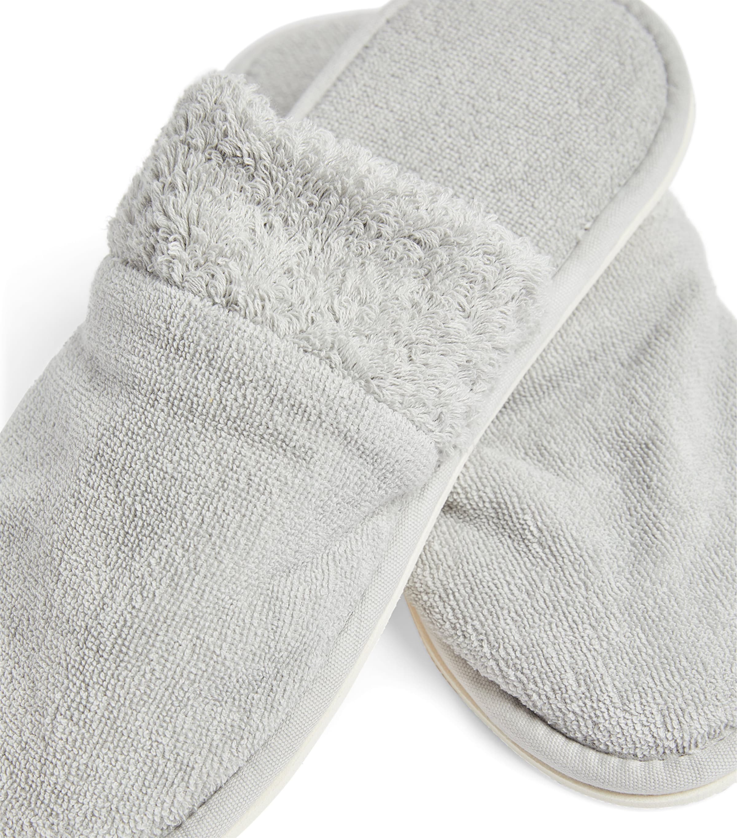 Abyss & Habidecor Egyptian Cotton Christine Slippers Platinum Image 2