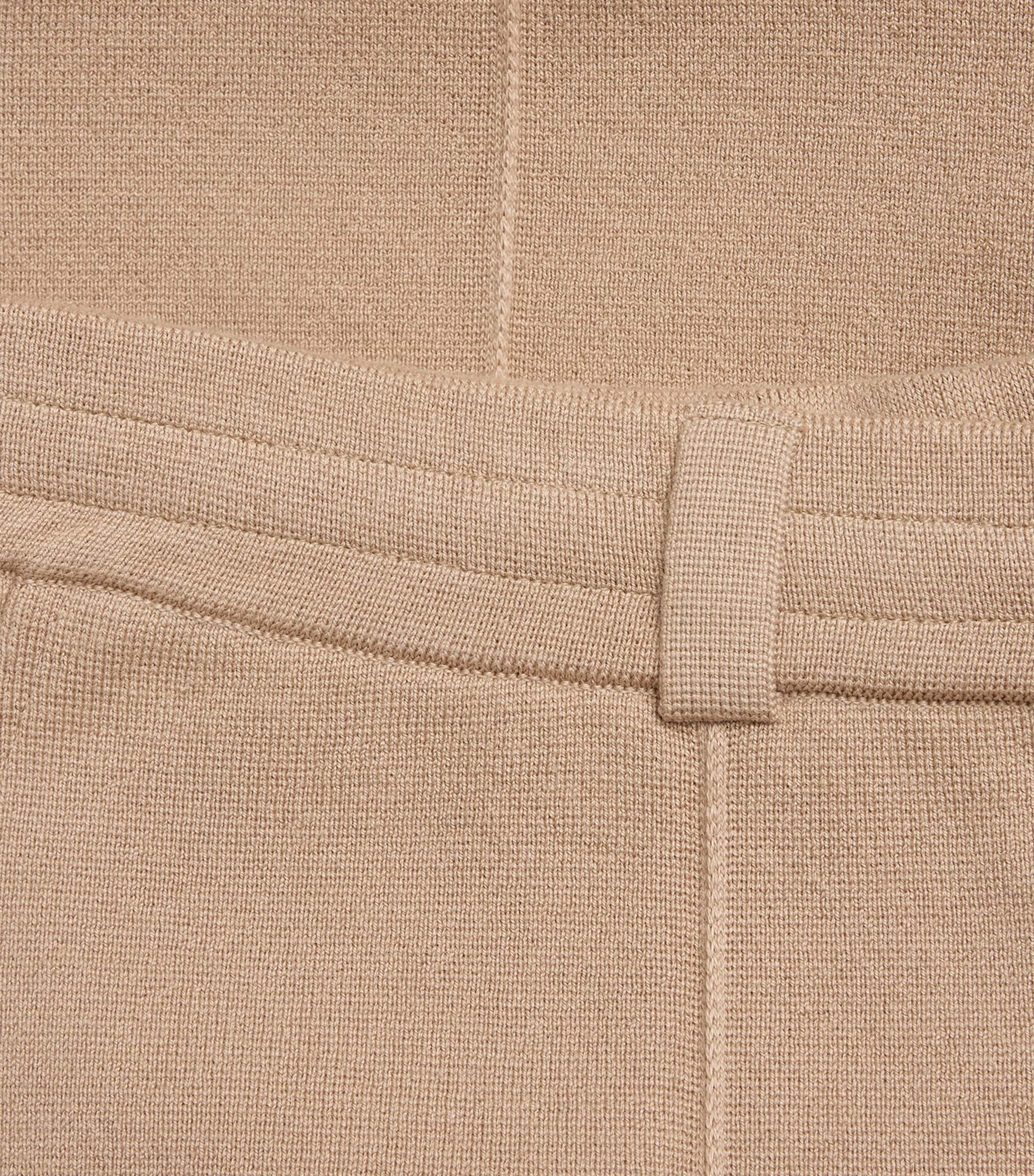 Falke Mens Organic Cotton Milano Trousers Seasame Image 6