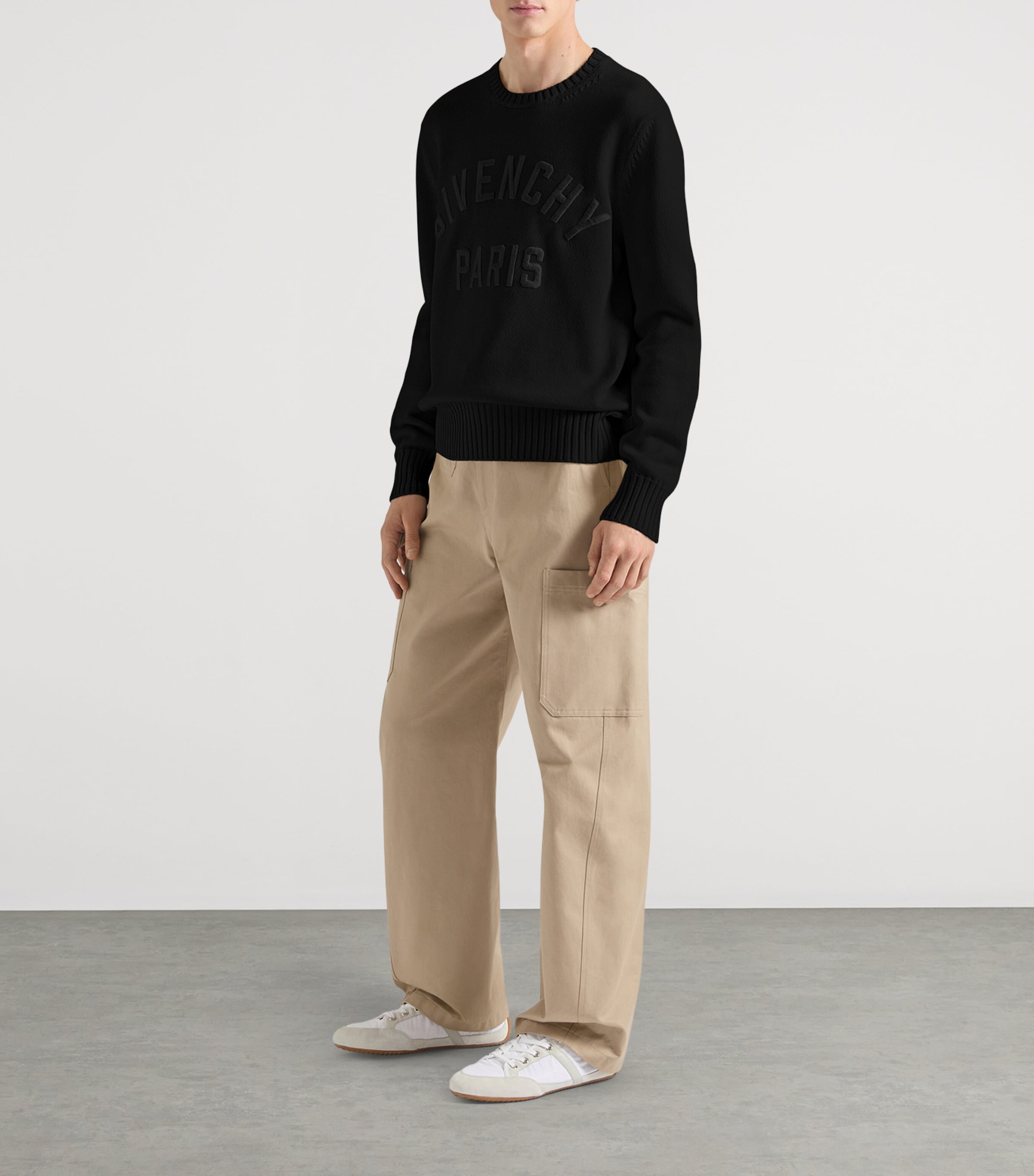 Wool-Cashmere Sweater BLACK Image 2