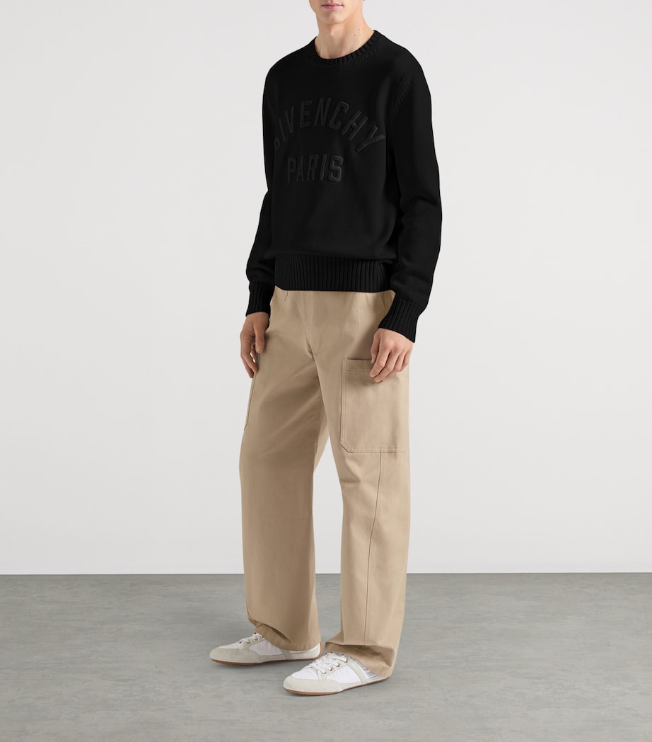 Wool-Cashmere Sweater BLACK Image 2