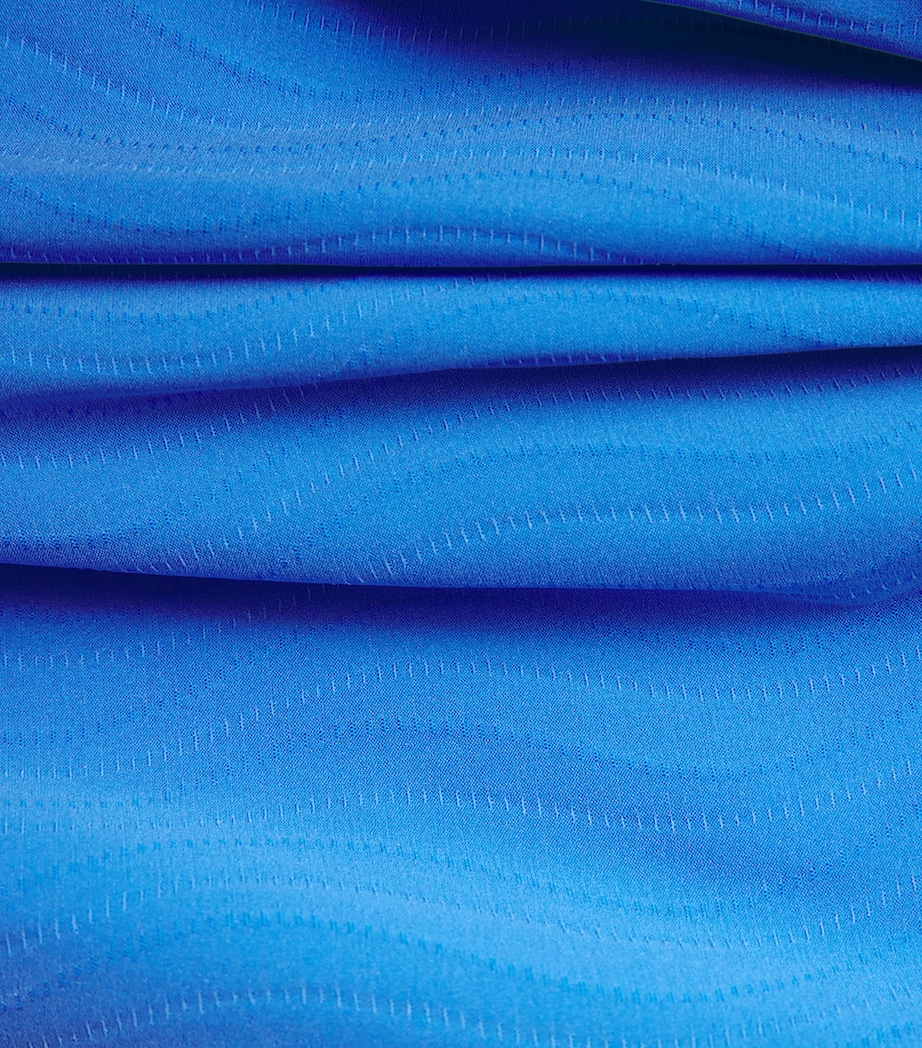 Talbot Runhof Womens Taffeta Gown Periwinkle Image 6