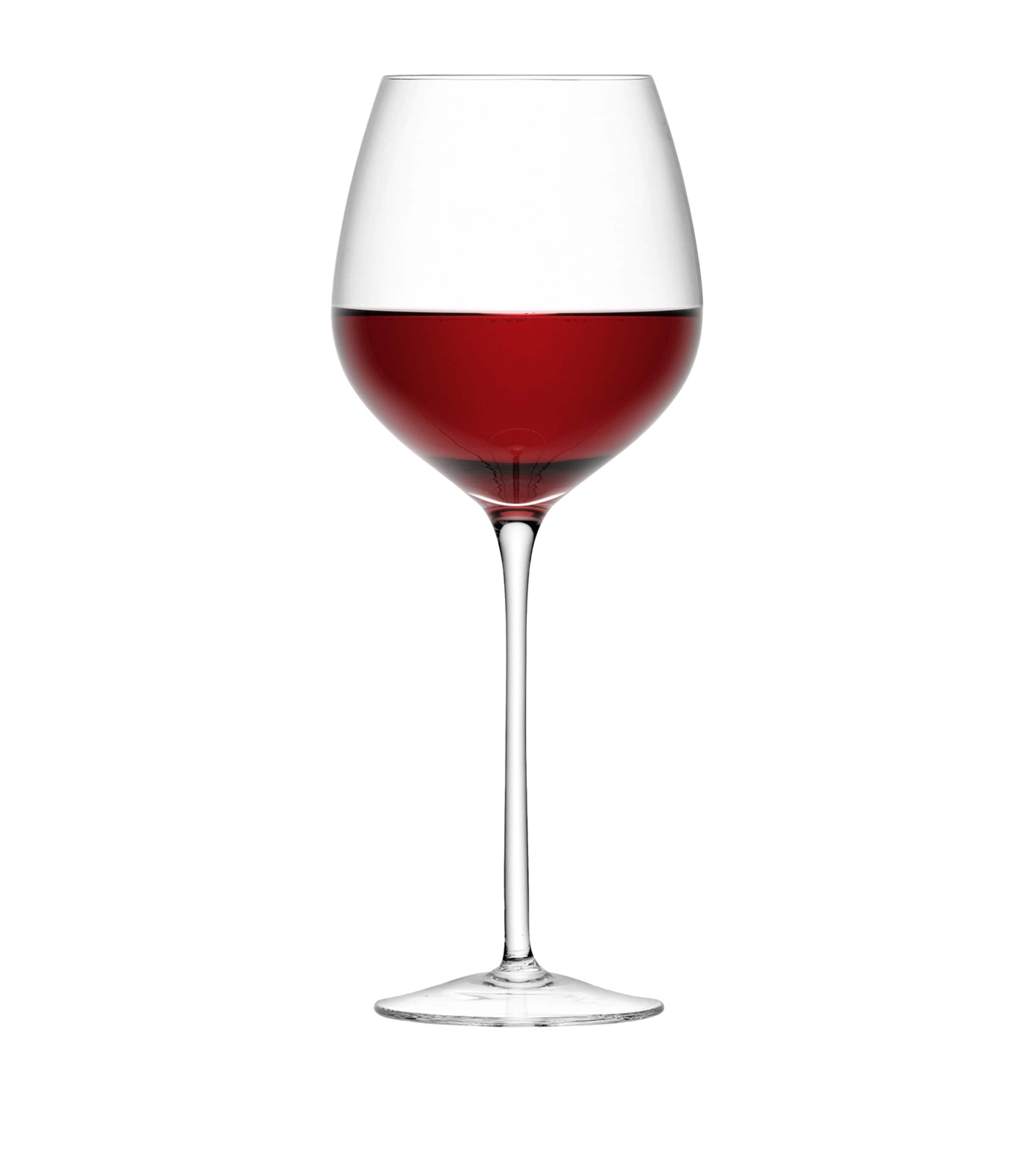 Lsa International Set Of 2 Wine Red Wine Glasses In Clear