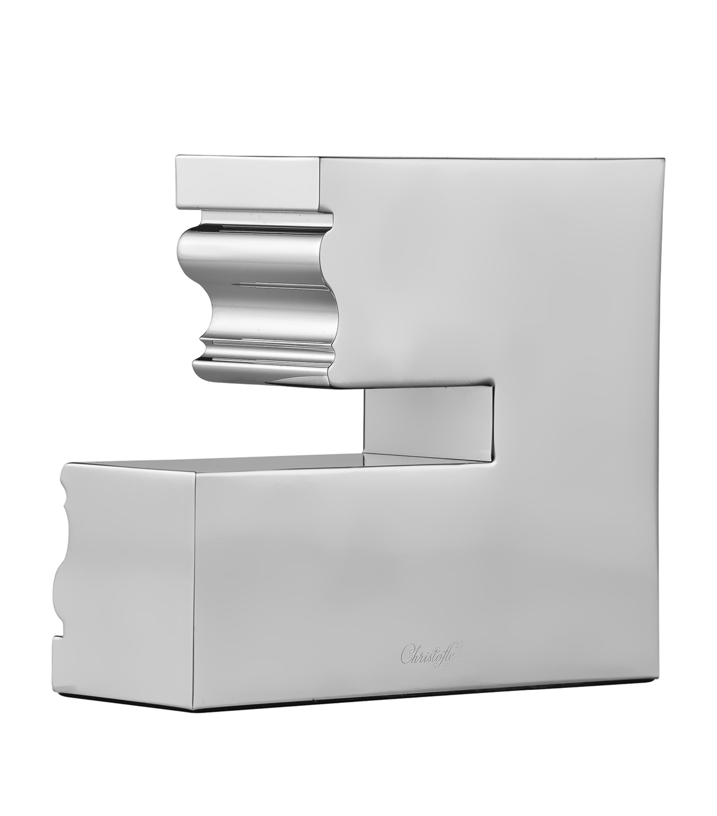 Large Perspectives No.1 Candle Holder SILVER Image 5