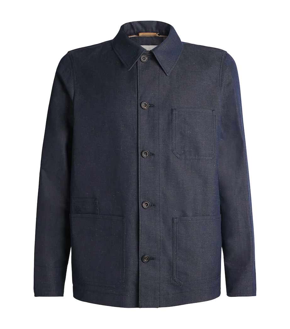 Denim Canvas Jacket Y96 NIGHT BLUE Image 1