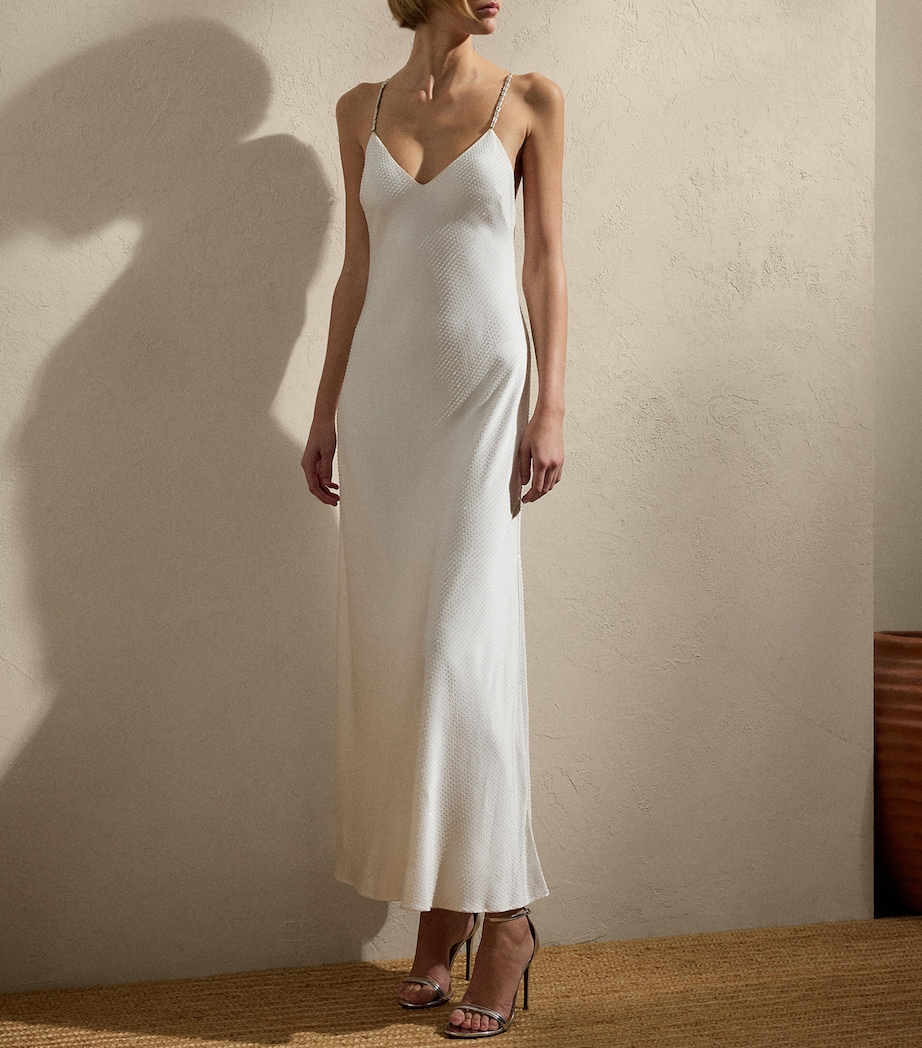 Embellished Shanna Maxi Dress ECRU Image 3