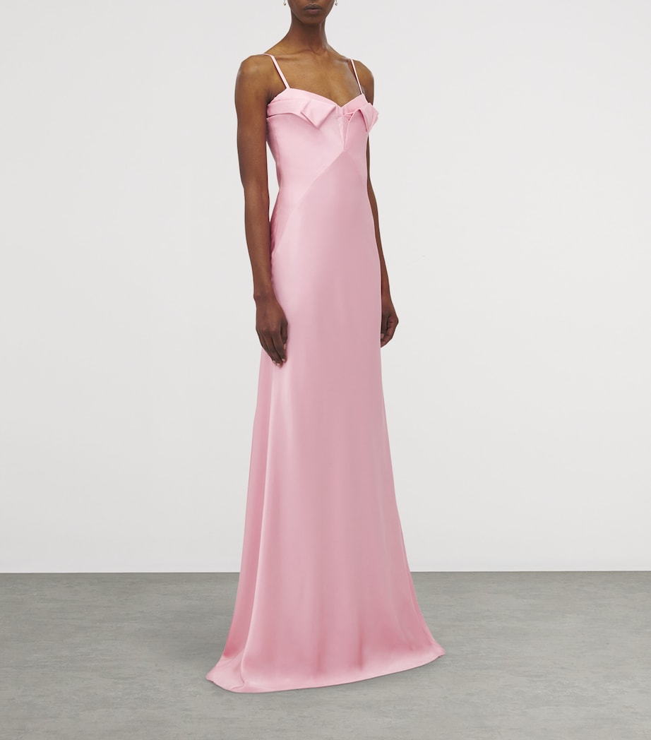 Silk Maxi Dress 5067 Image 3