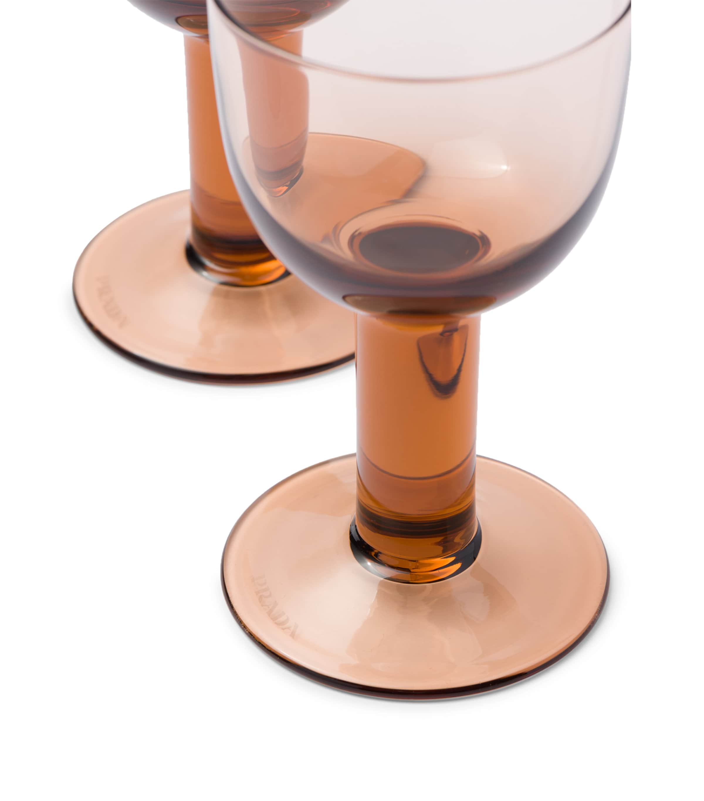 Set of 2 Plinth White Wine Glasses F0XAC Image 4
