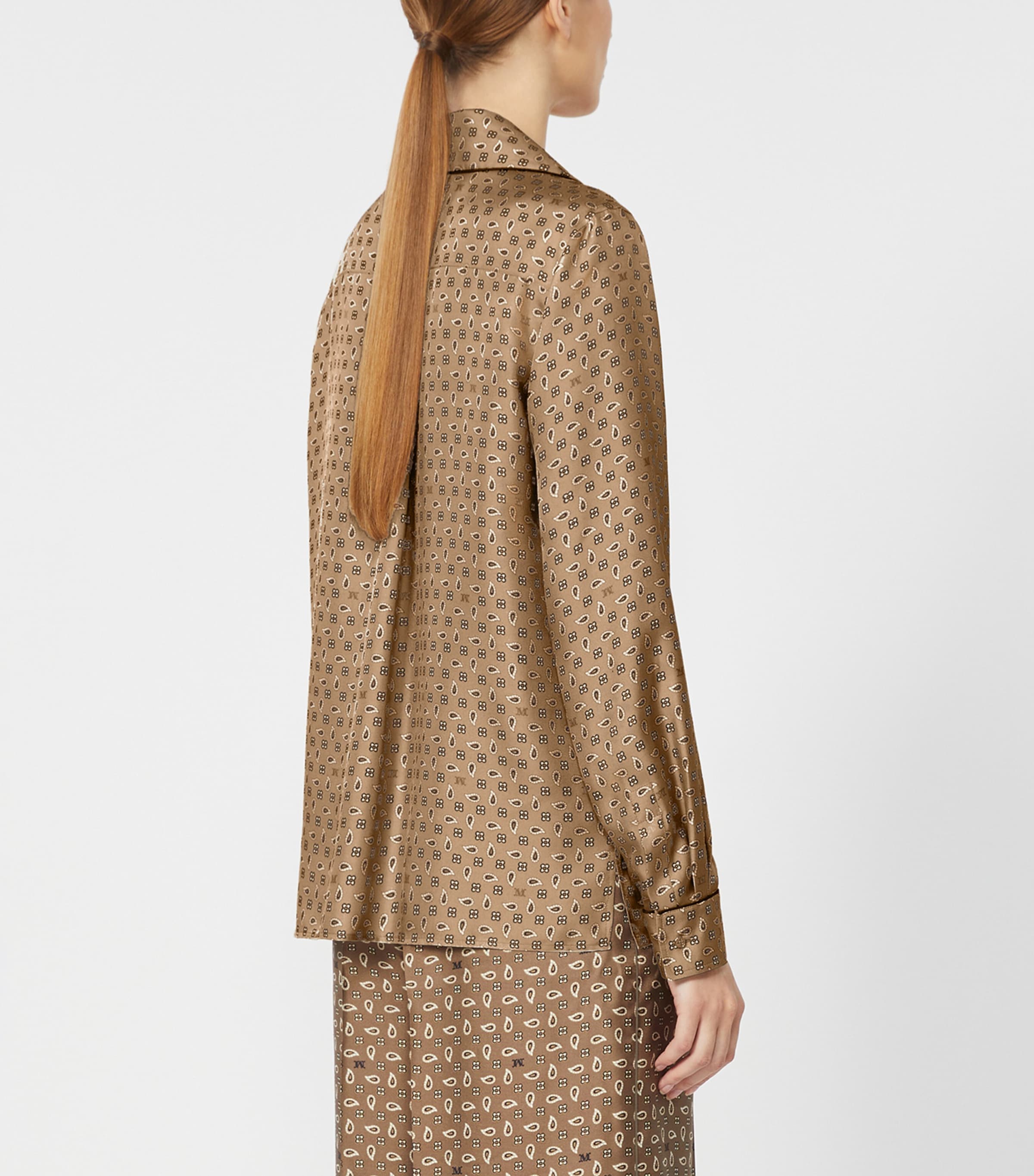 Silk Printed Shirt MUD Image 4