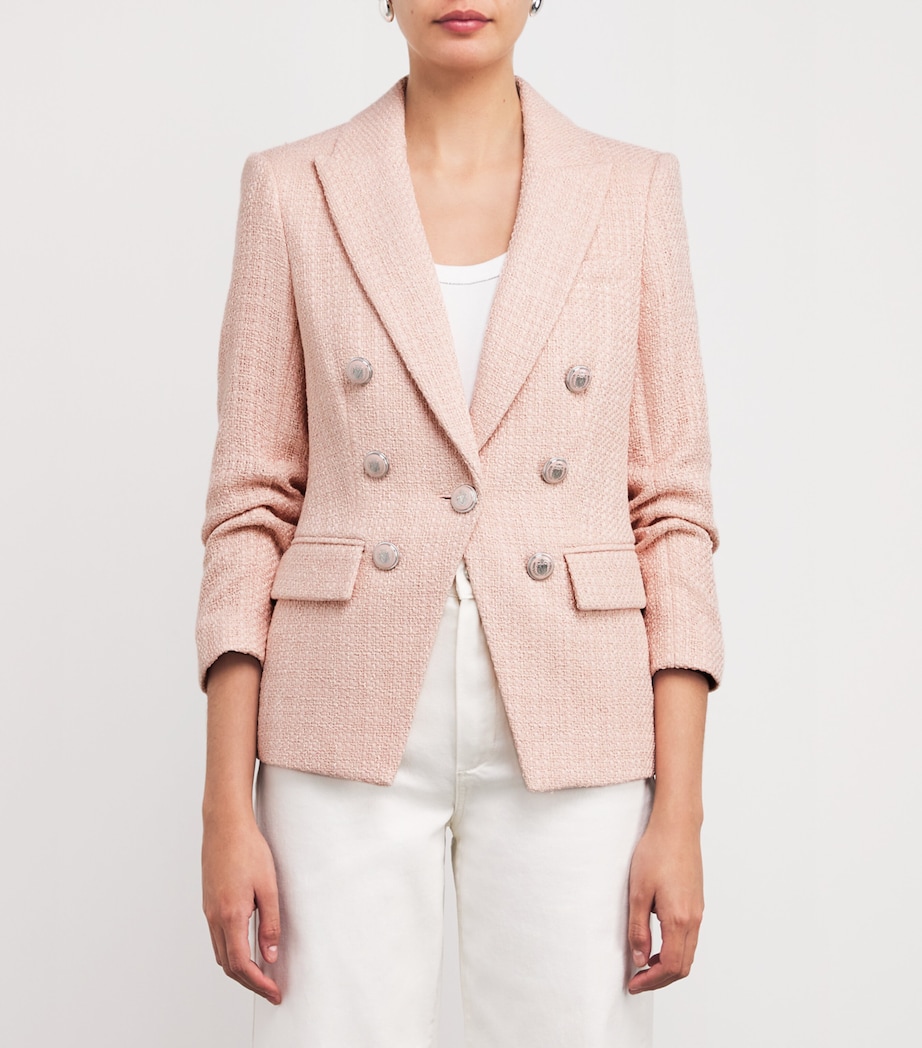 Tweed Ryland Dickey Jacket P0161 PINK SHELL Image 3