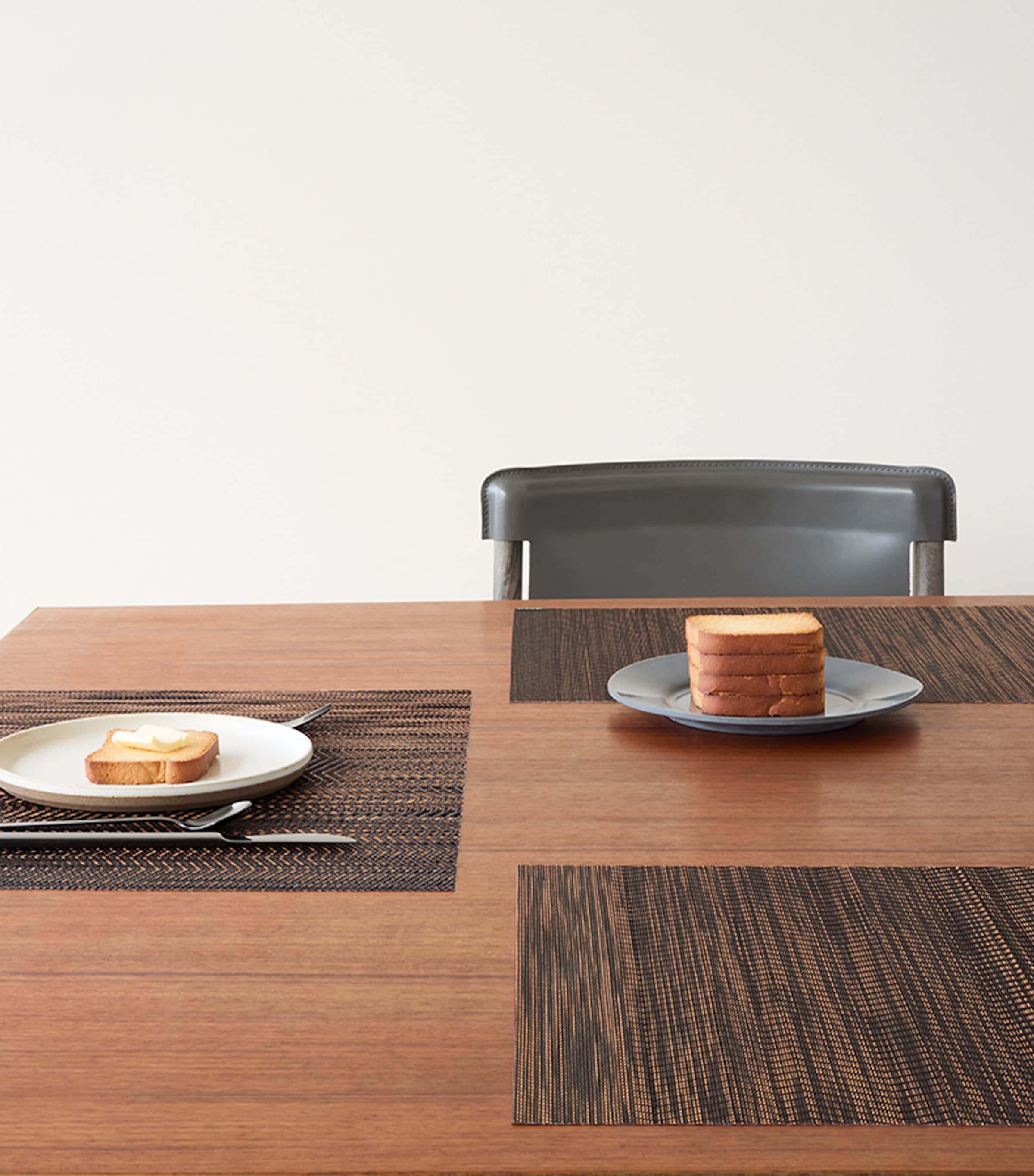 Wave Rectangular Placemat (36cm x 48cm) TIGER'S EYE Image 4