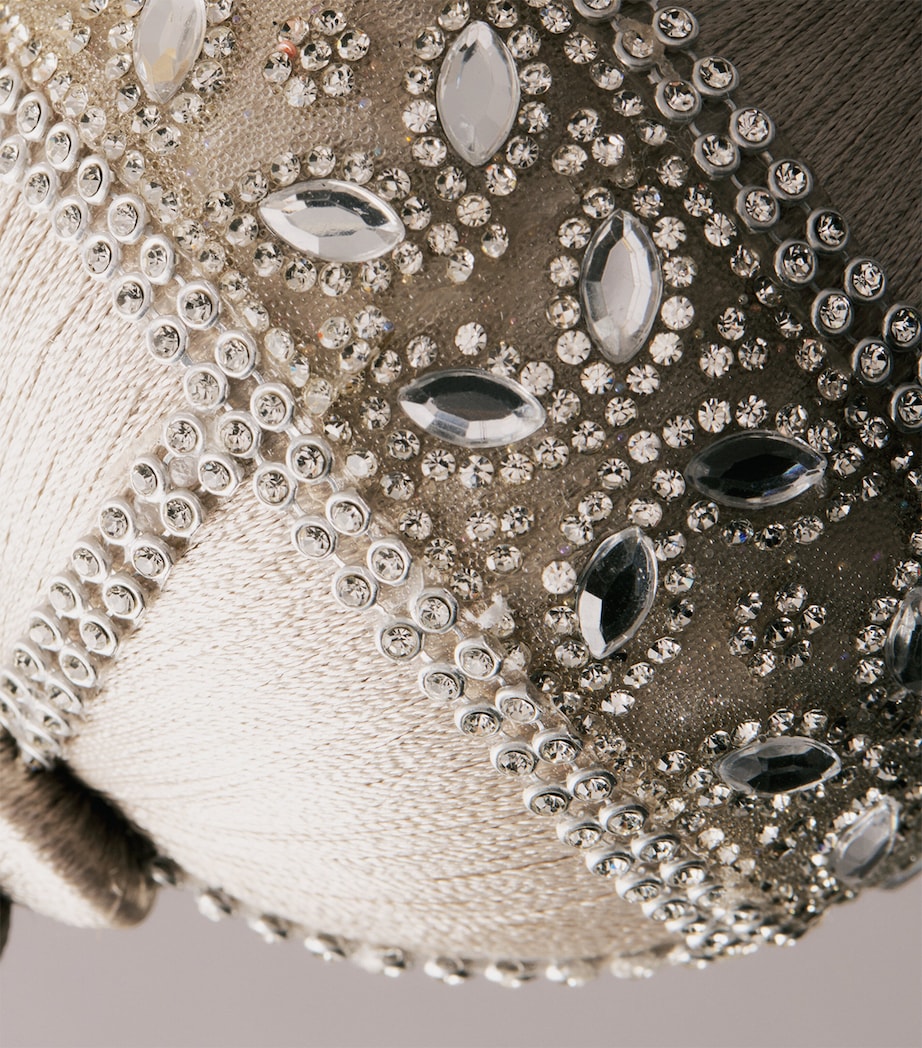 Tinker Tailor Crystal-Embellished Tassel Bauble Pale Slv & Slv Image 2