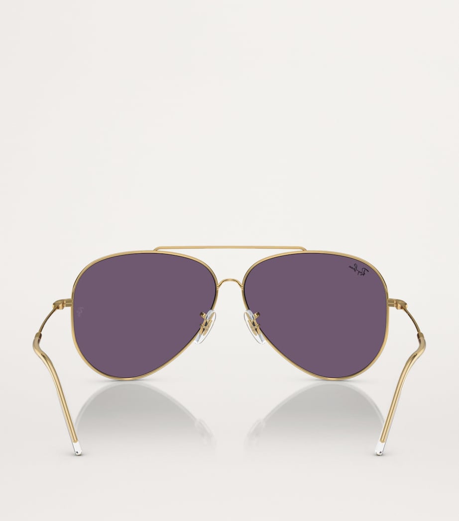 RBR0101S Aviator Reverse Sunglasses 001/1A Image 4