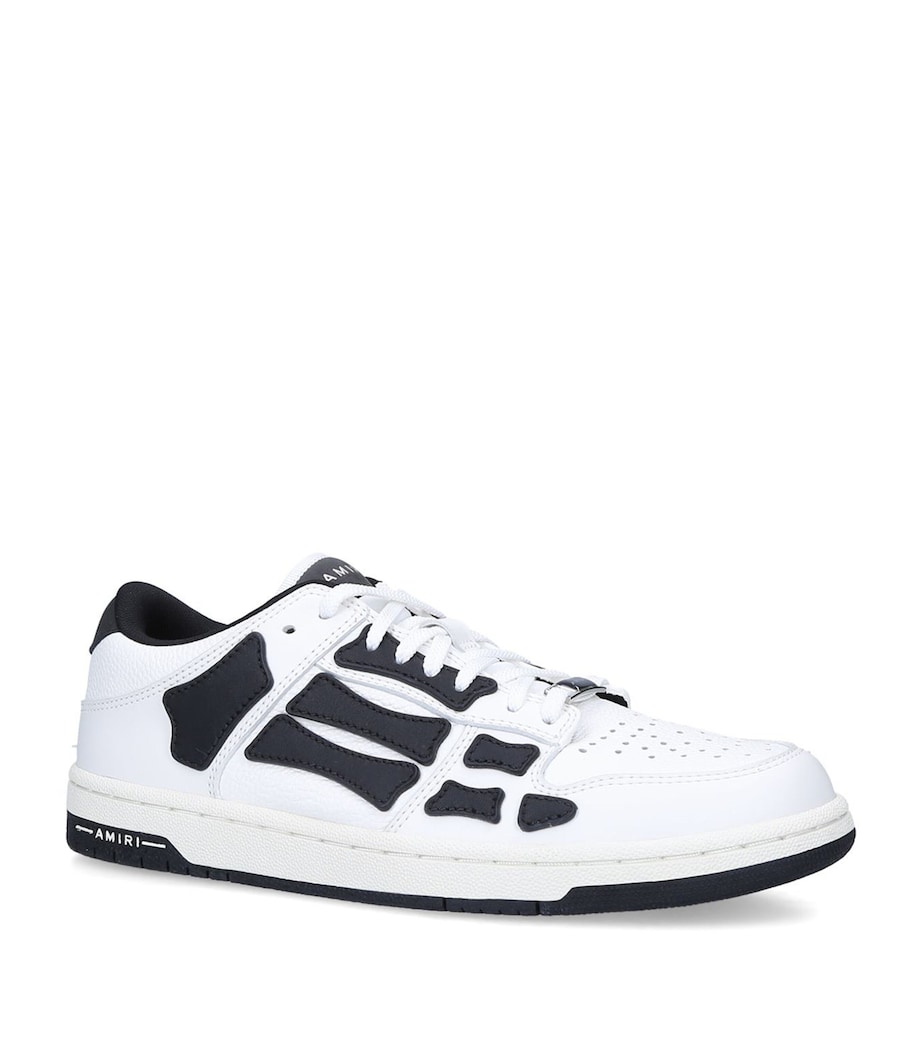 AMIRI Skel Low-Top Sneakers White/blk Image 1