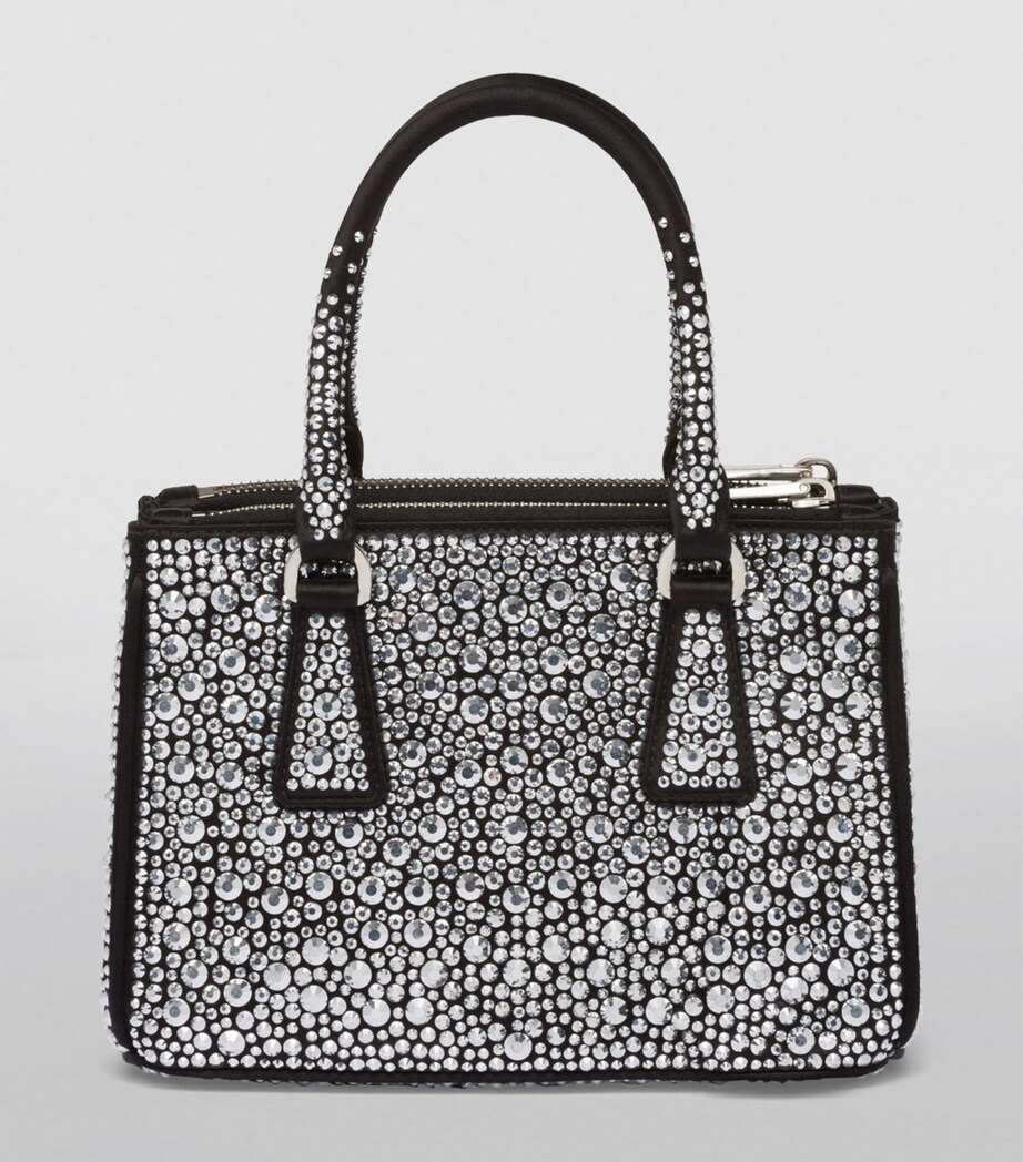 Prada Mini Embellished Galleria Top-Handle Bag Image 4