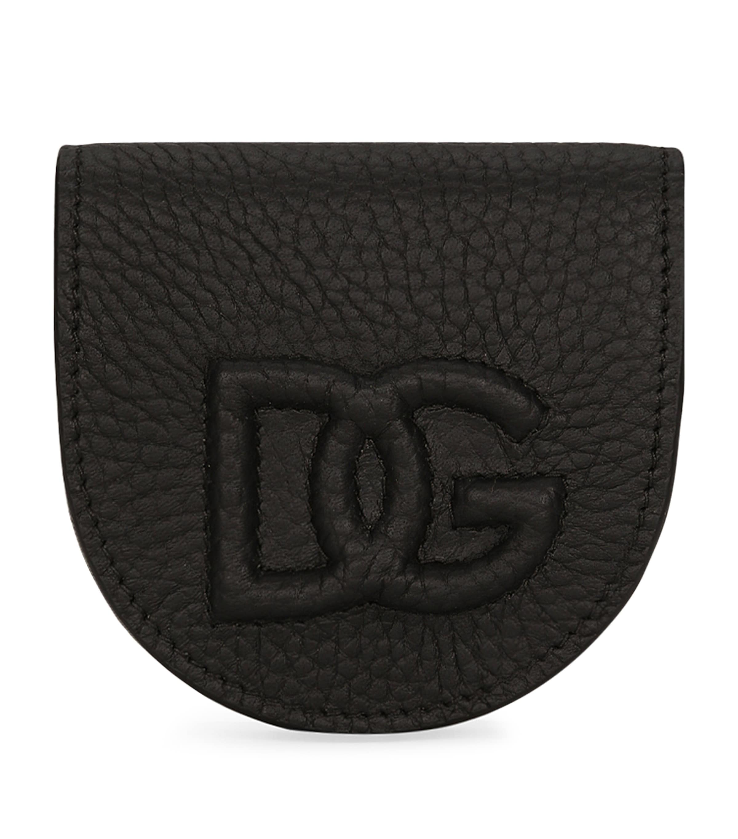 Shop Dolce & Gabbana Leather Dg Millennials Coin Pouch