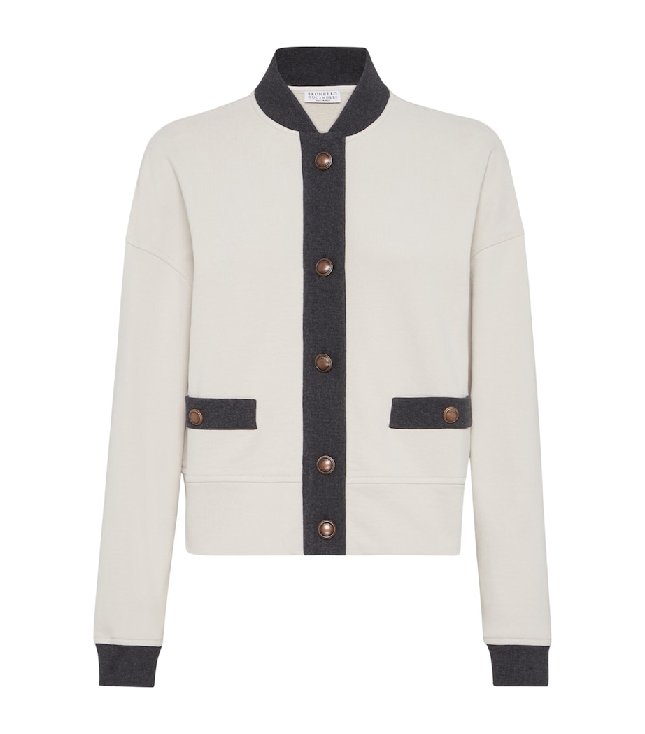 Cotton Terry Cardigan CRY36 Image 1