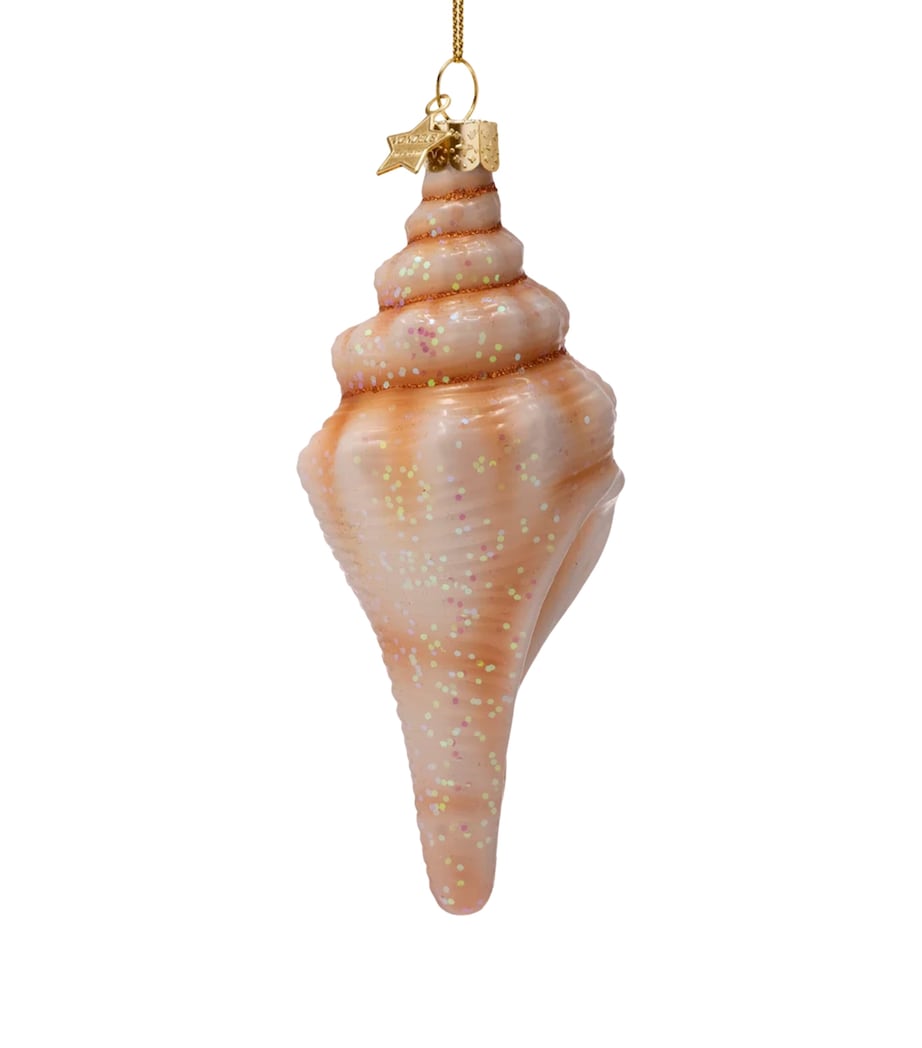Harrods Conch Shell Tree Decoration White Image 3