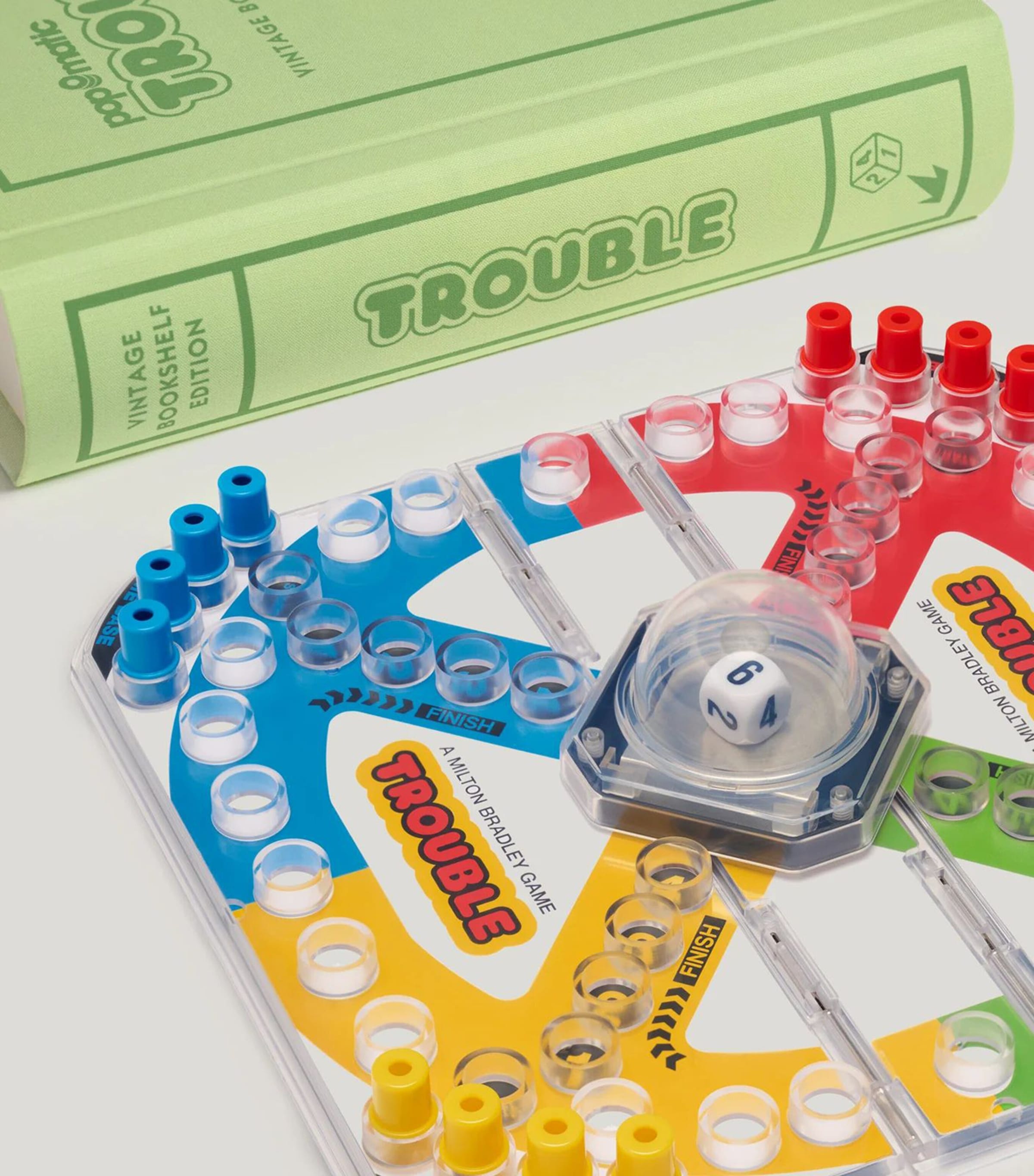 Trouble Vintage Bookshelf Edition Board Game MULTI Image 5