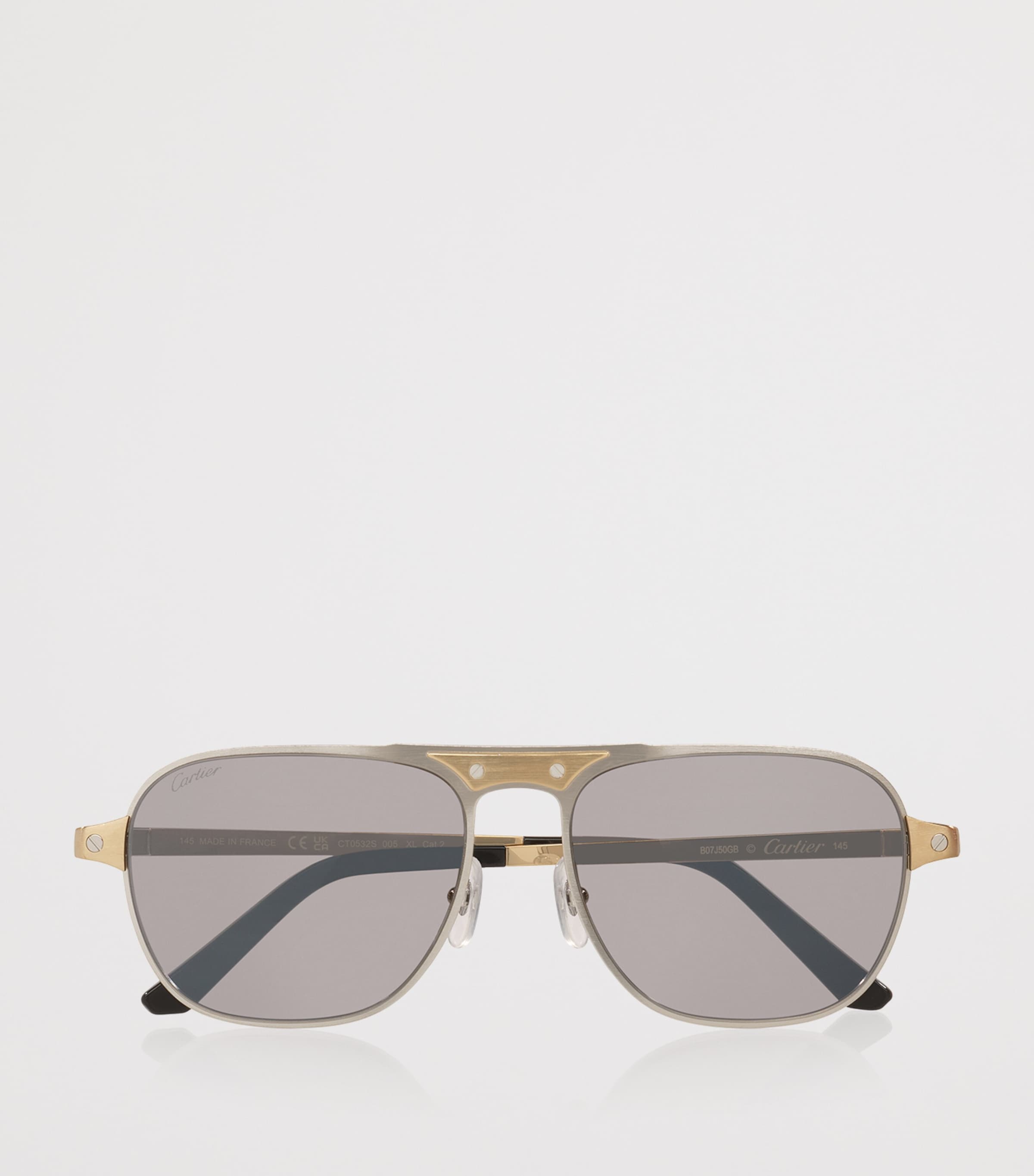 Cartier Rectangular Aviator Sunglasses Image 5
