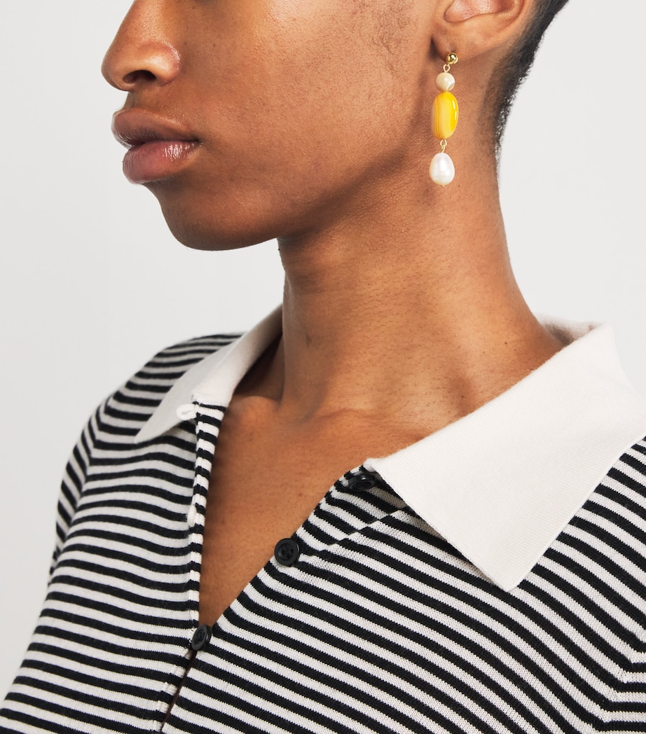 Gold-Plated Desert Dreamer Earrings BUTTERSCOTCH Image 5