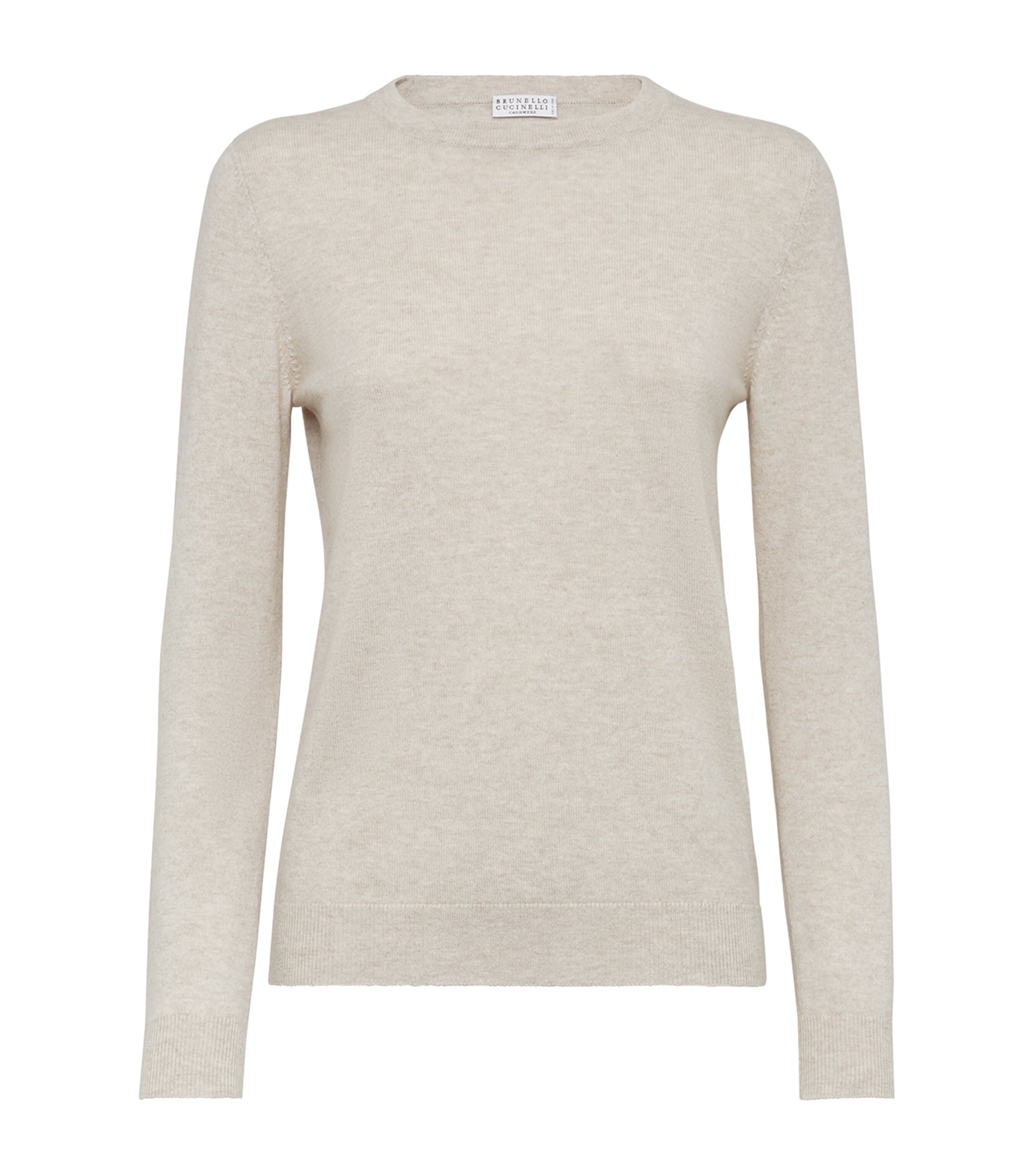 Brunello Cucinelli Cashmere Monili-Trim Sweater Image 1
