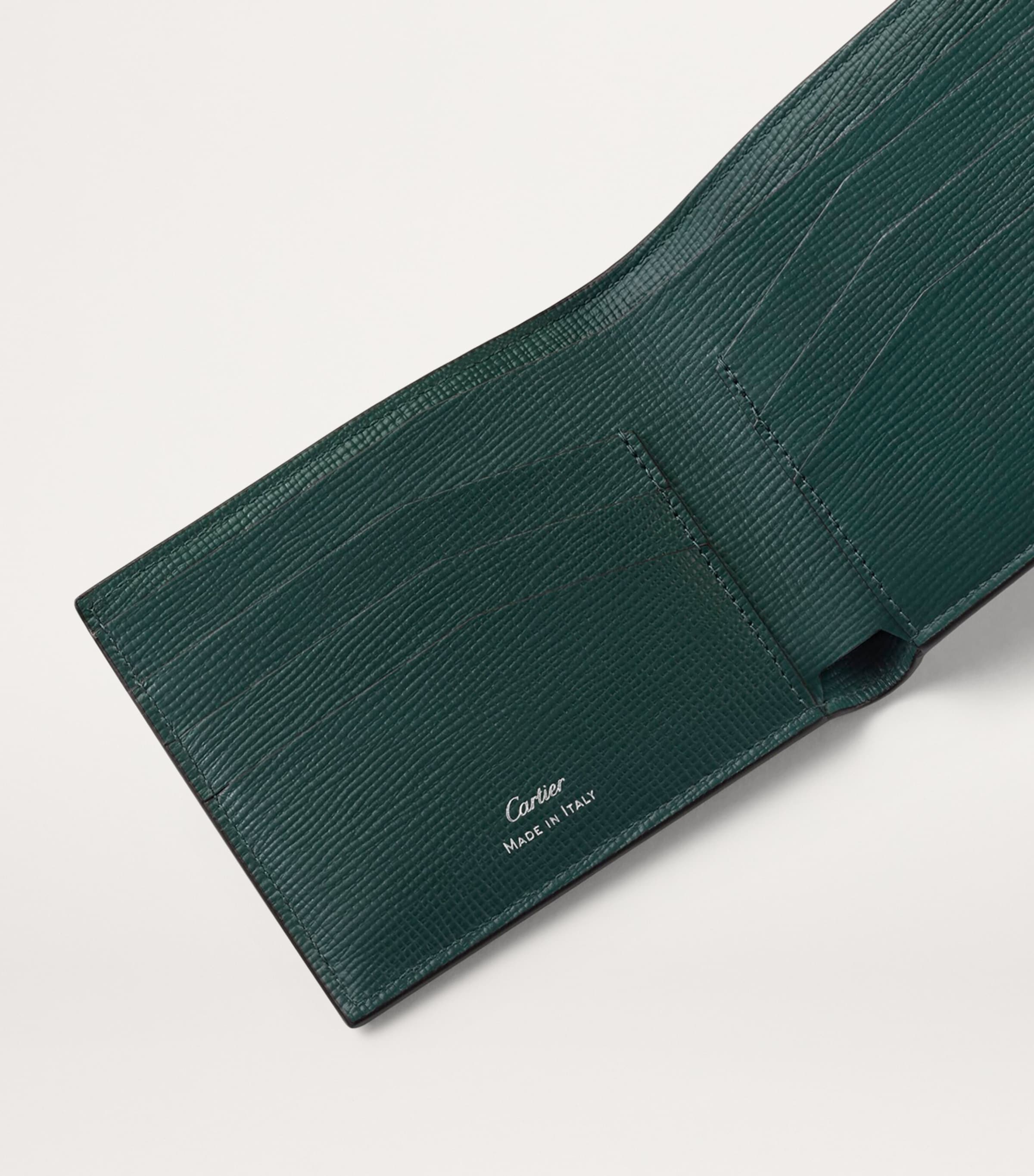 Cartier Calfskin Losange Wallet Pine Green Image 5