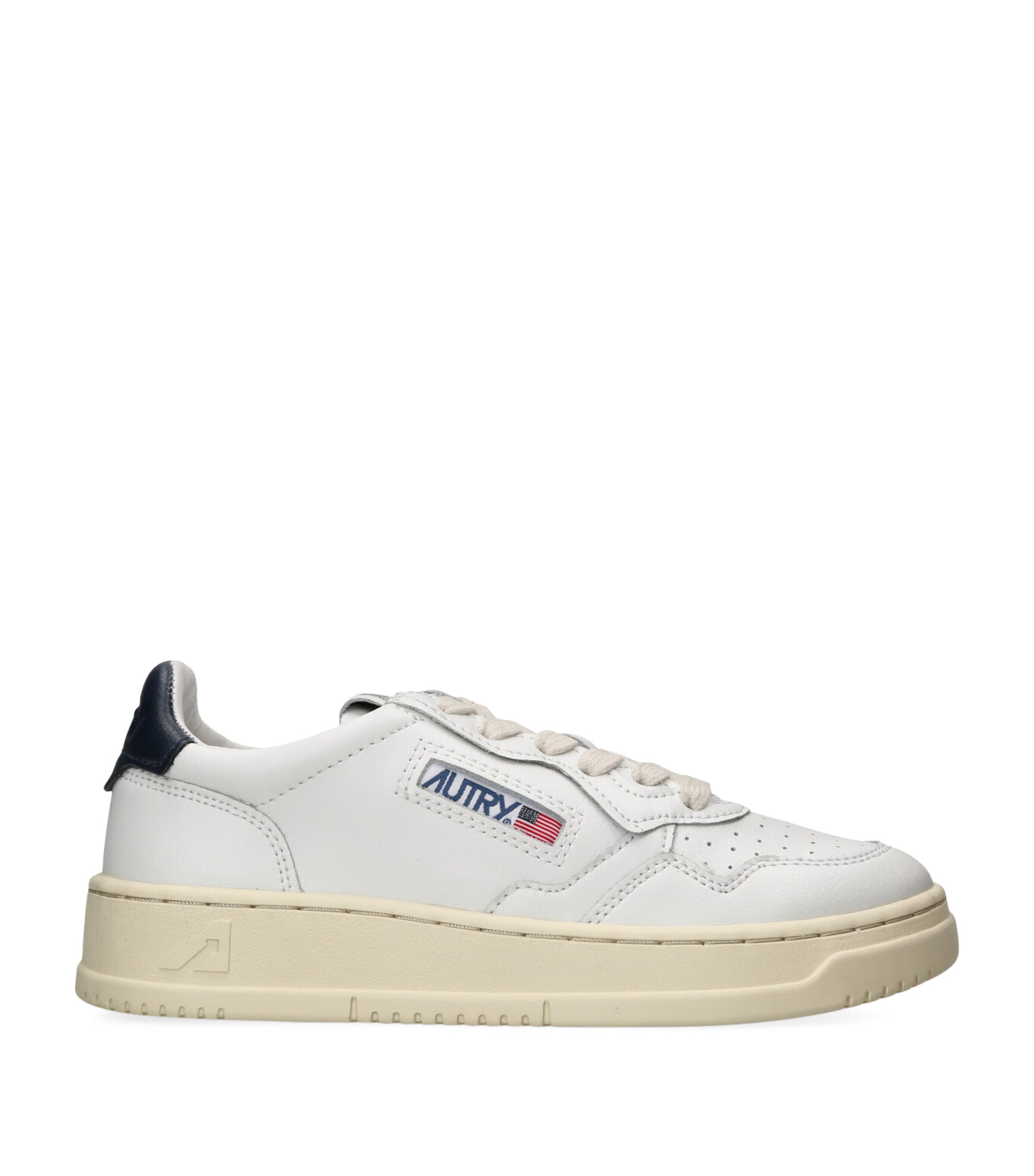 Autry Leather Medalist Low-top Sneakers In White