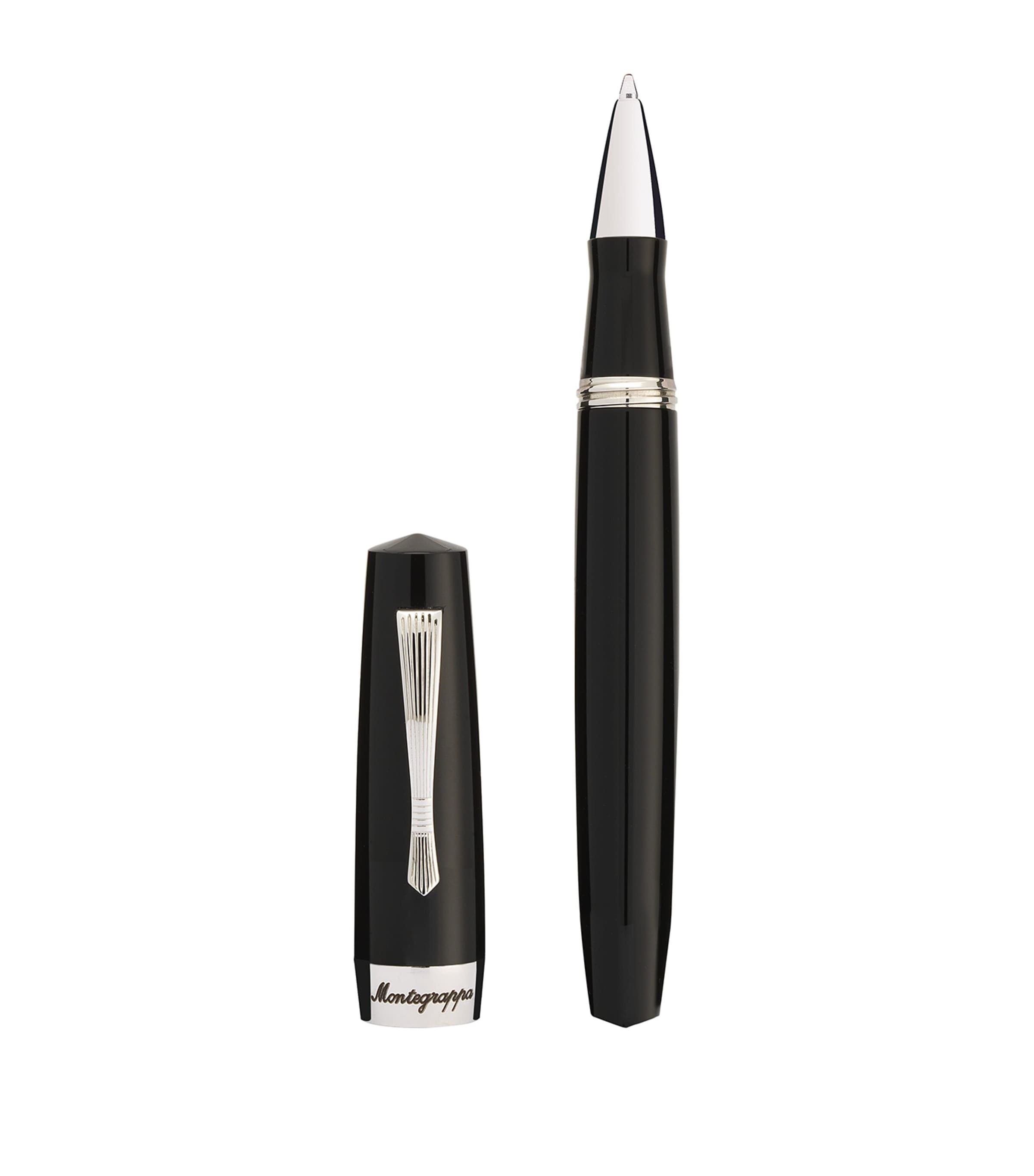 Montegrappa Elmo Ballpoint Pen Jet Black Image 2